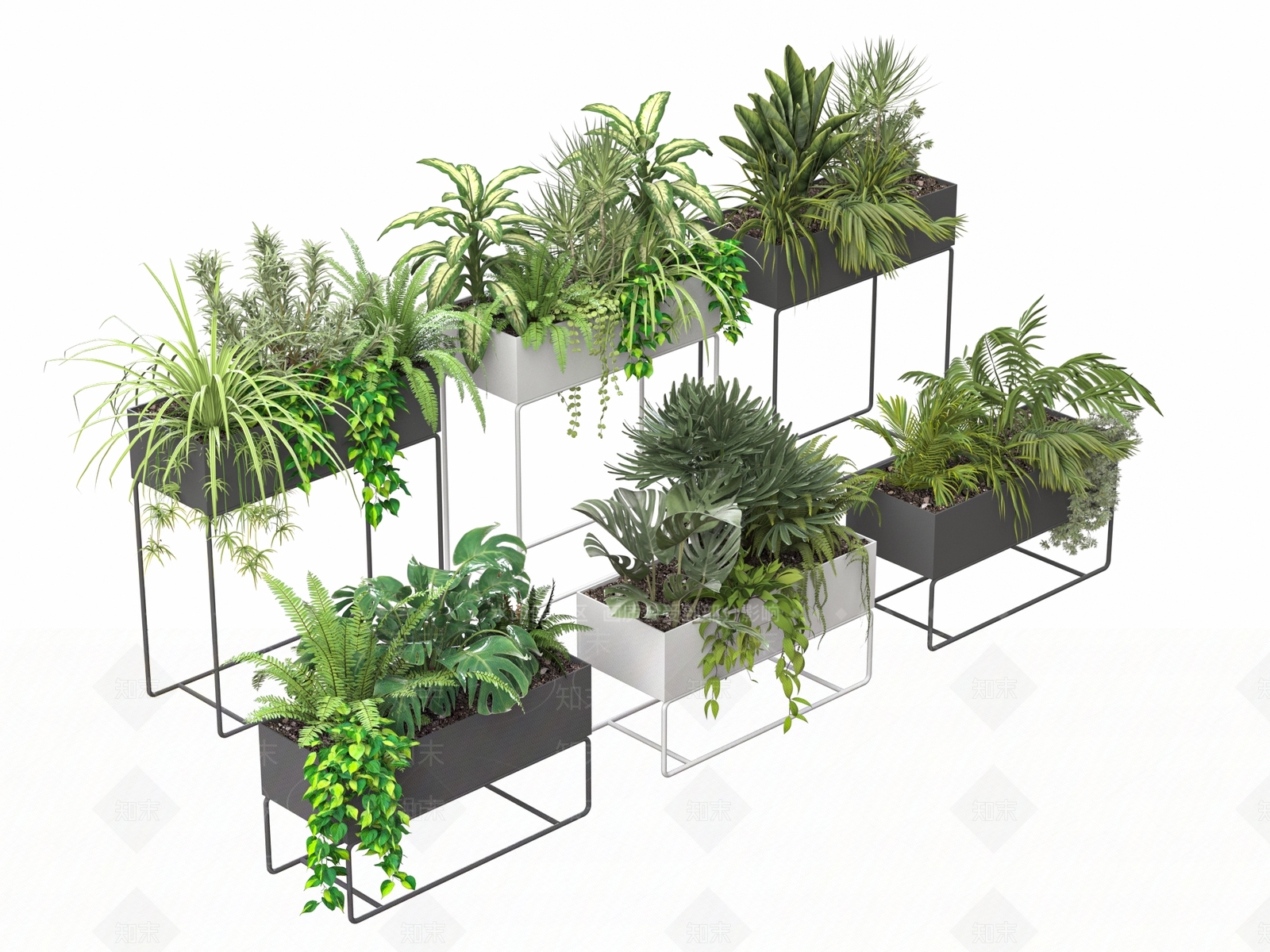 花箱3D模型下载【ID:1170339999】