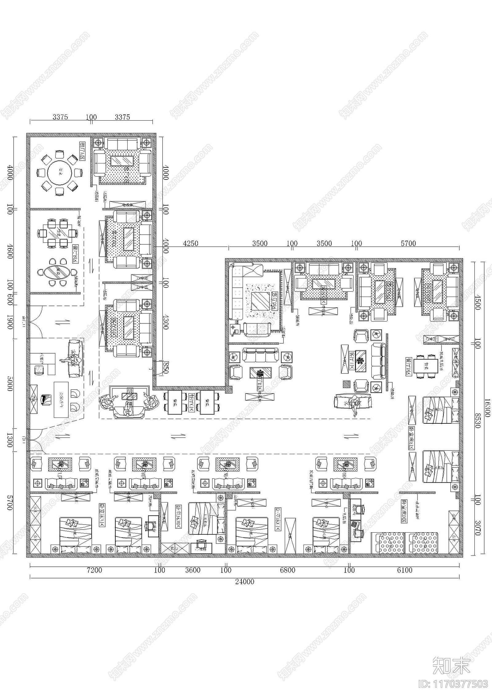 规划平面图施工图下载【ID:1170377503】