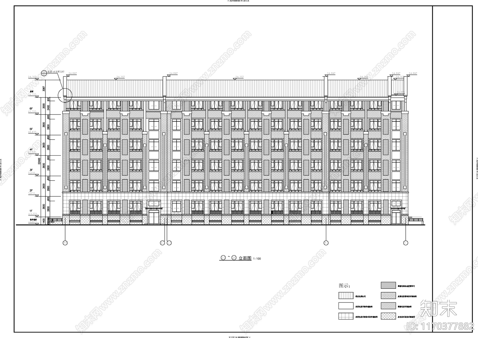 现代新中式其他居住建筑cad施工图下载【ID:1170377882】