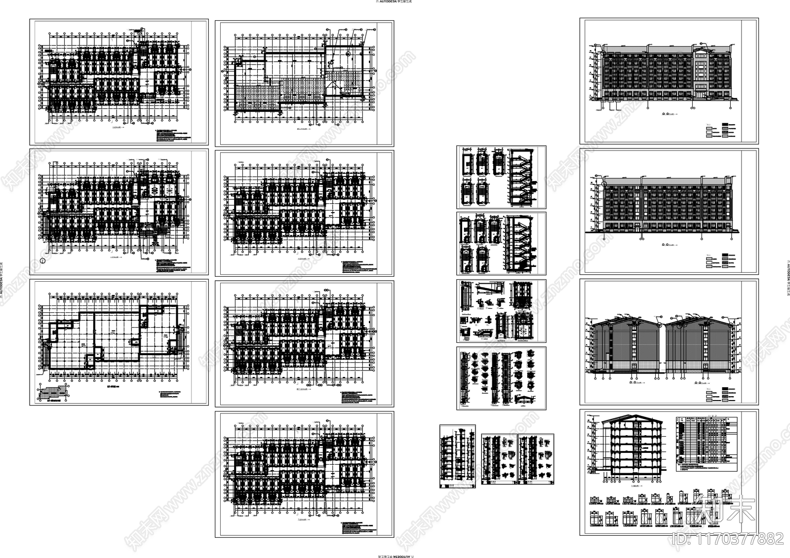 现代新中式其他居住建筑cad施工图下载【ID:1170377882】