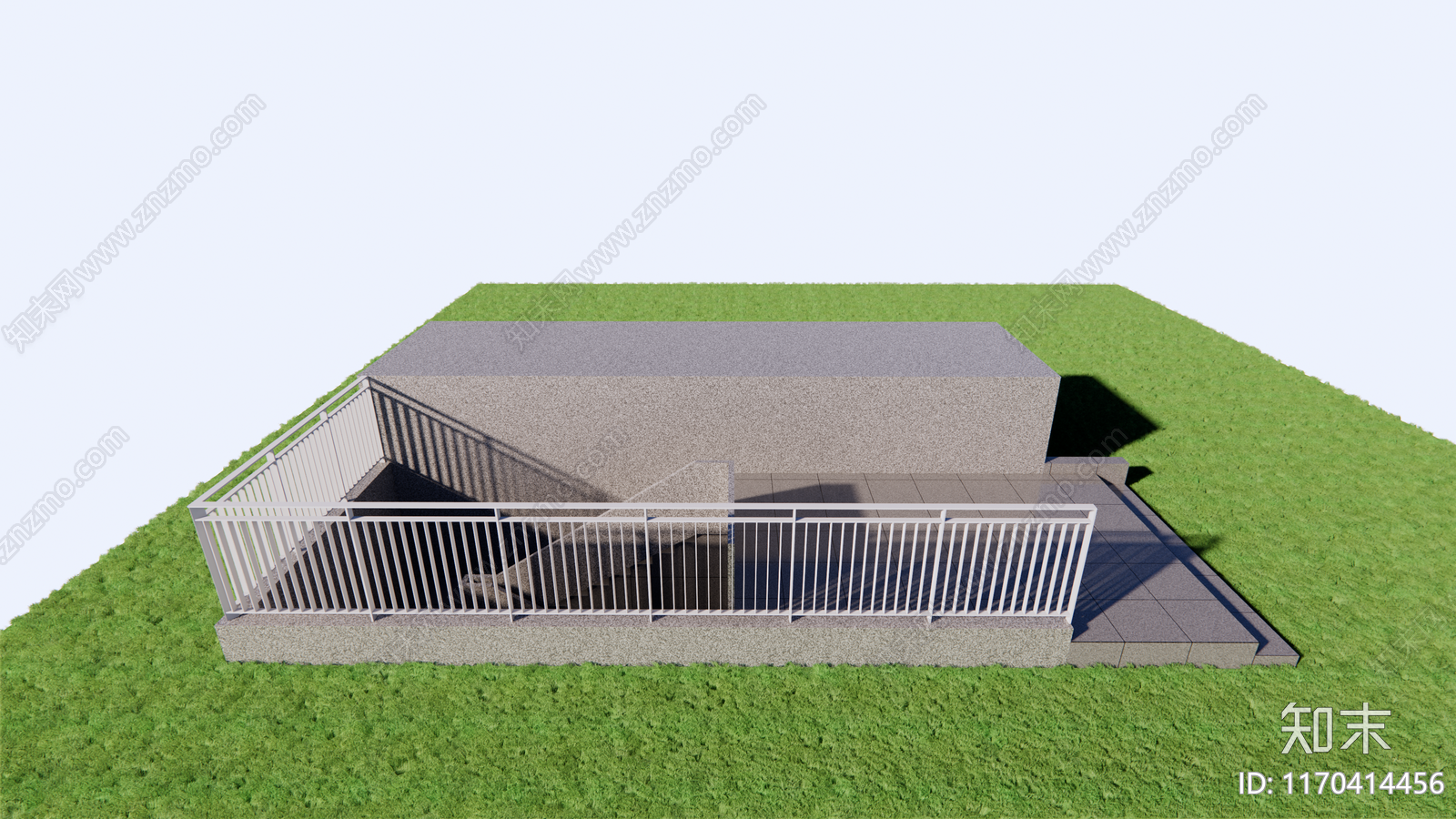 简约体育建筑SU模型下载【ID:1170414456】