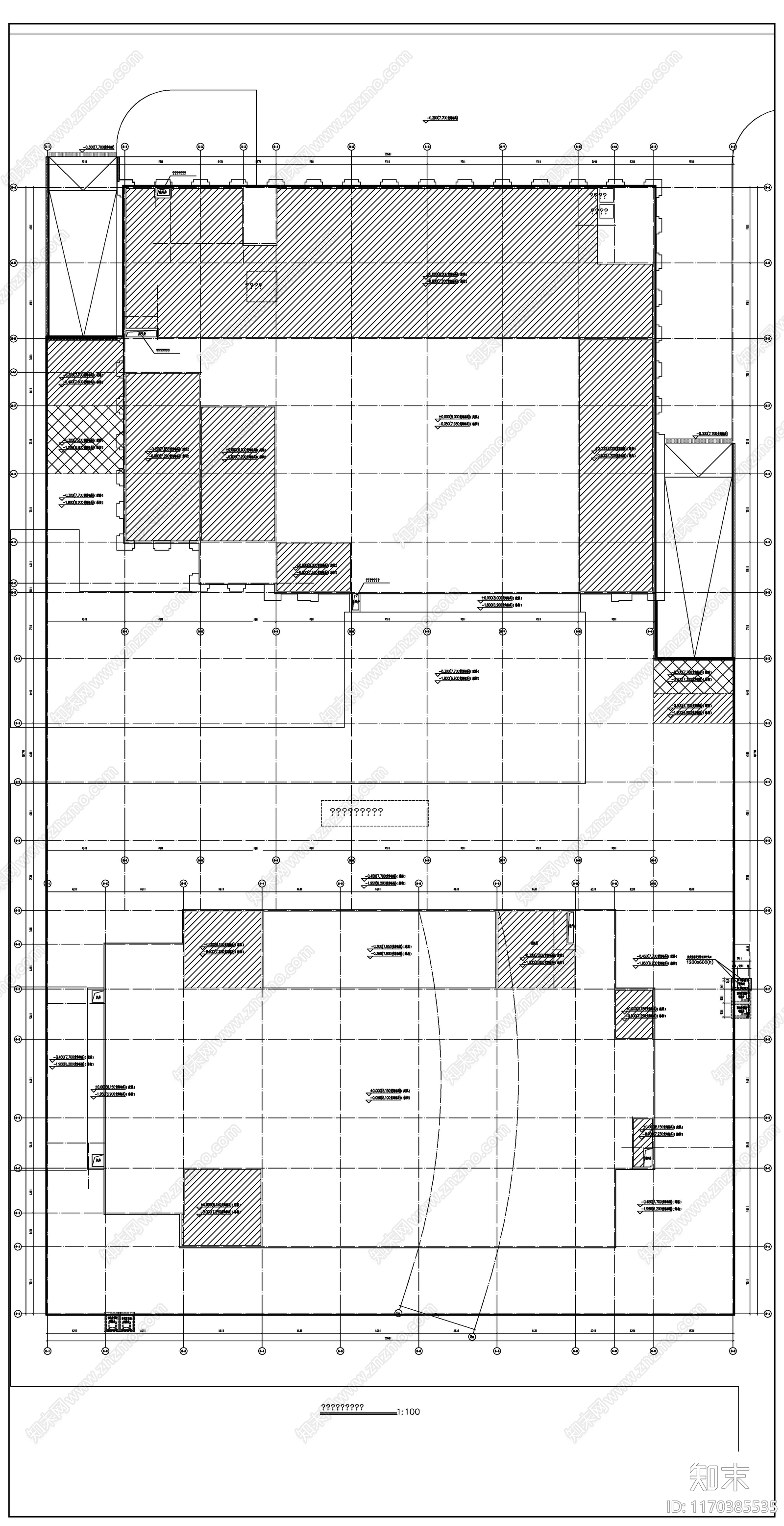 现代其他建筑cad施工图下载【ID:1170385535】