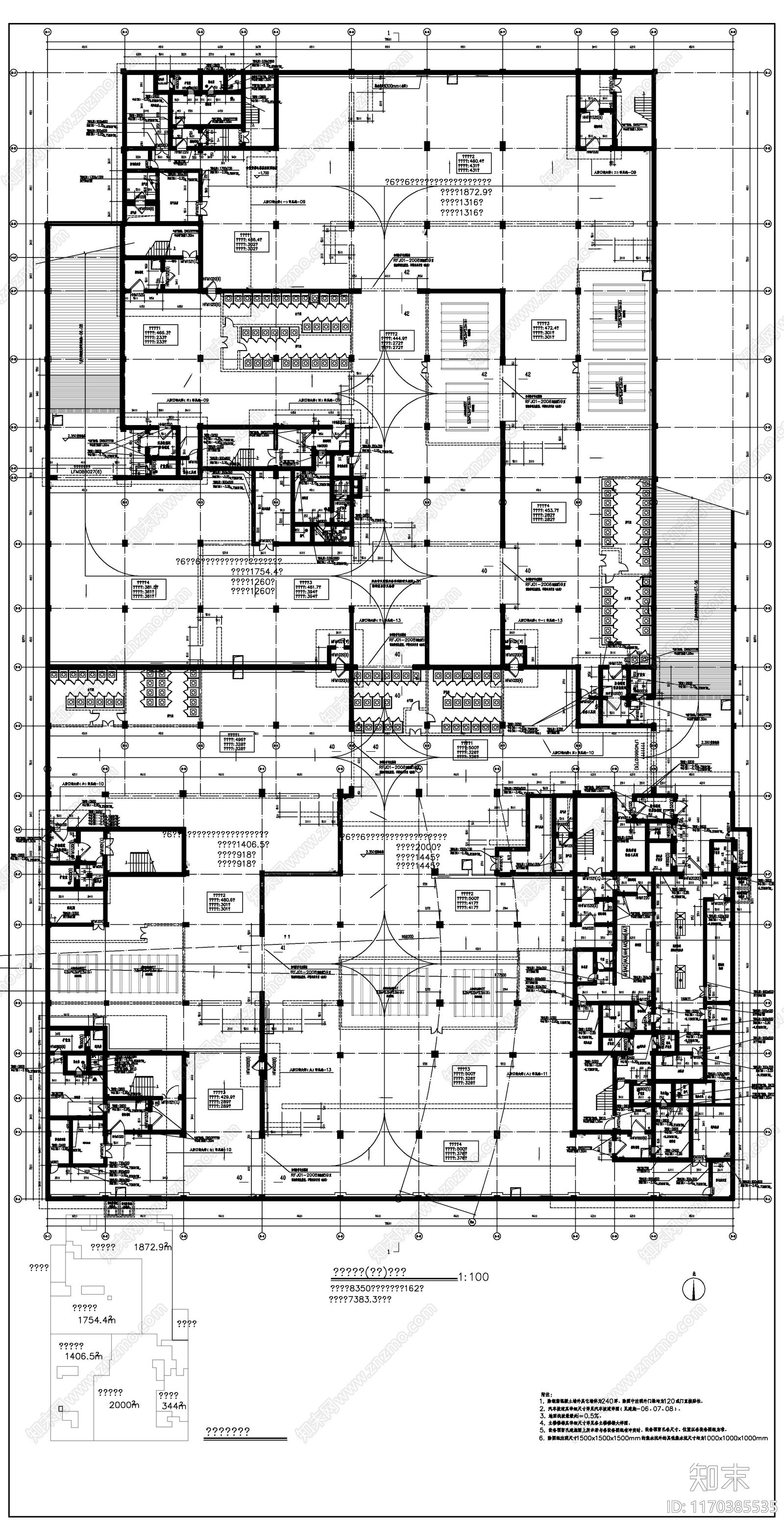 现代其他建筑cad施工图下载【ID:1170385535】