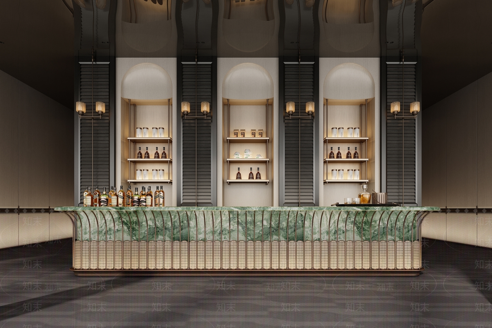 现代酒吧3D模型下载【ID:1214727824】