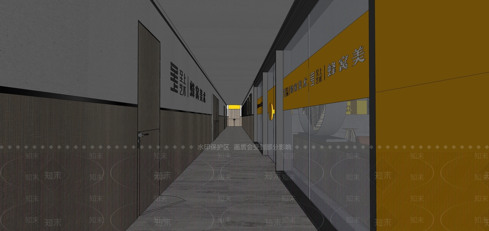 现代其他文化空间SU模型下载【ID:1170391258】
