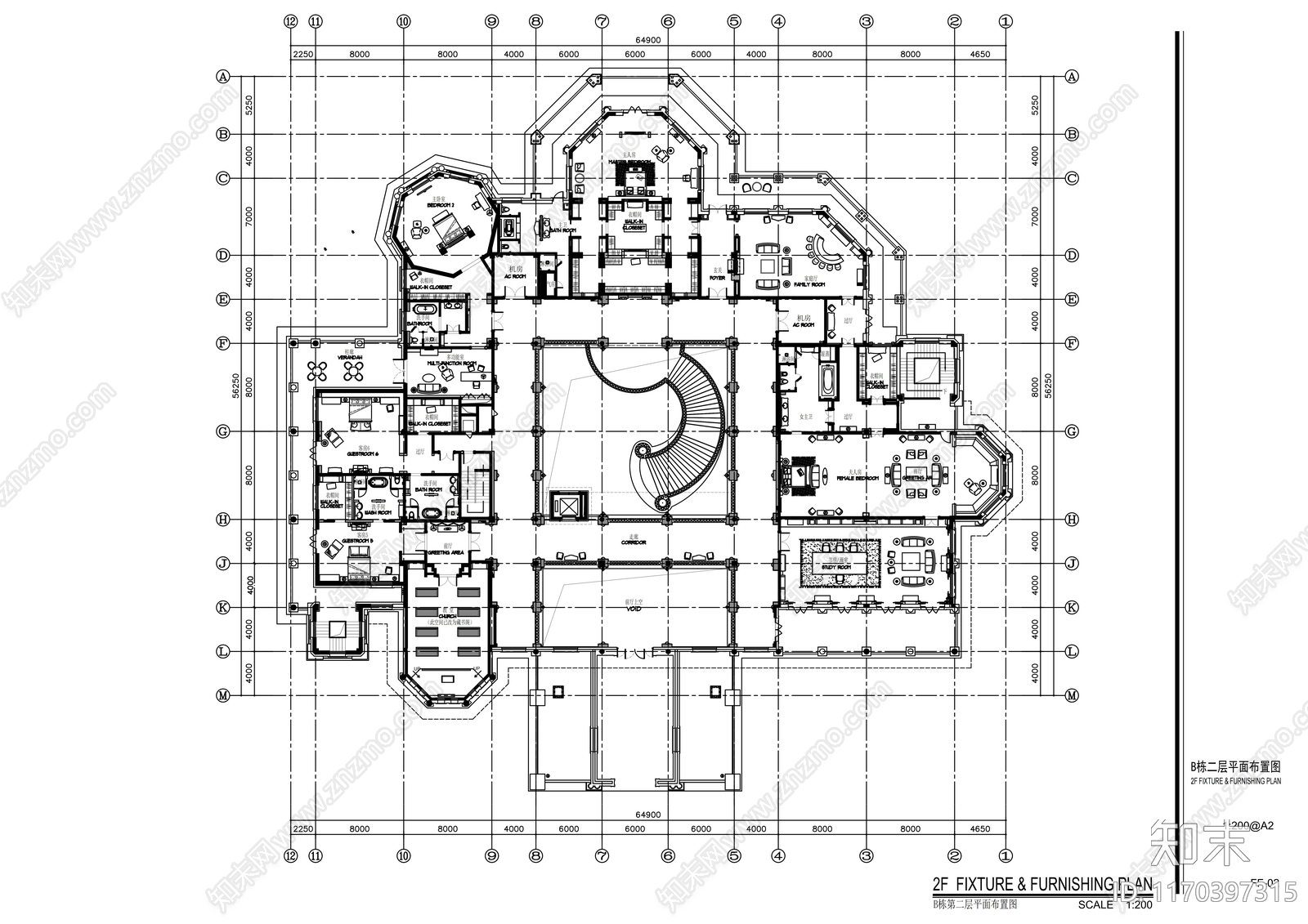 现代其他文化空间cad施工图下载【ID:1170397315】