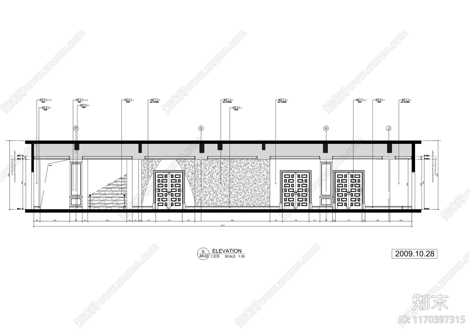 现代其他文化空间cad施工图下载【ID:1170397315】