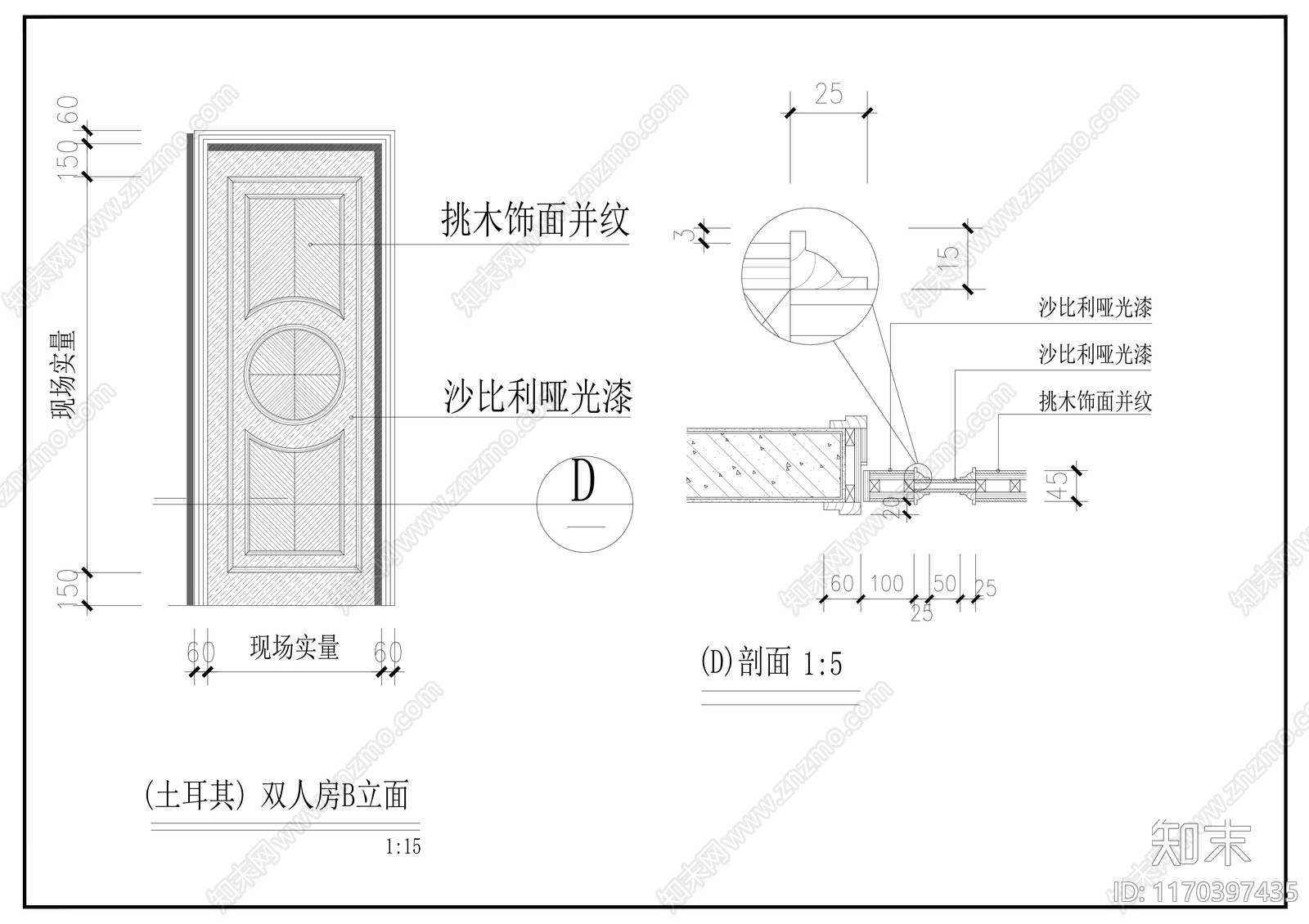 现代会所施工图下载【ID:1170397435】