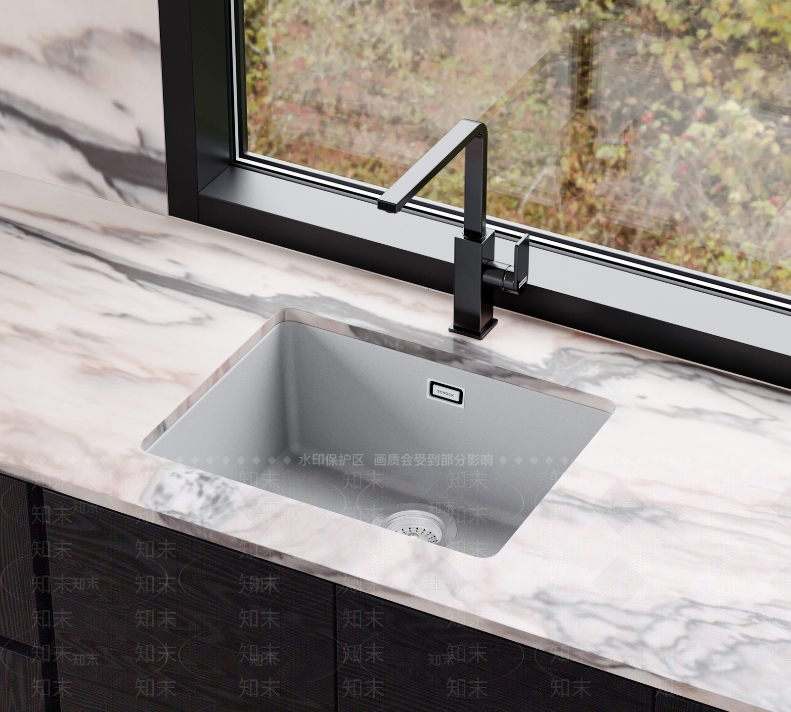 水槽3D模型下载【ID:1170398498】