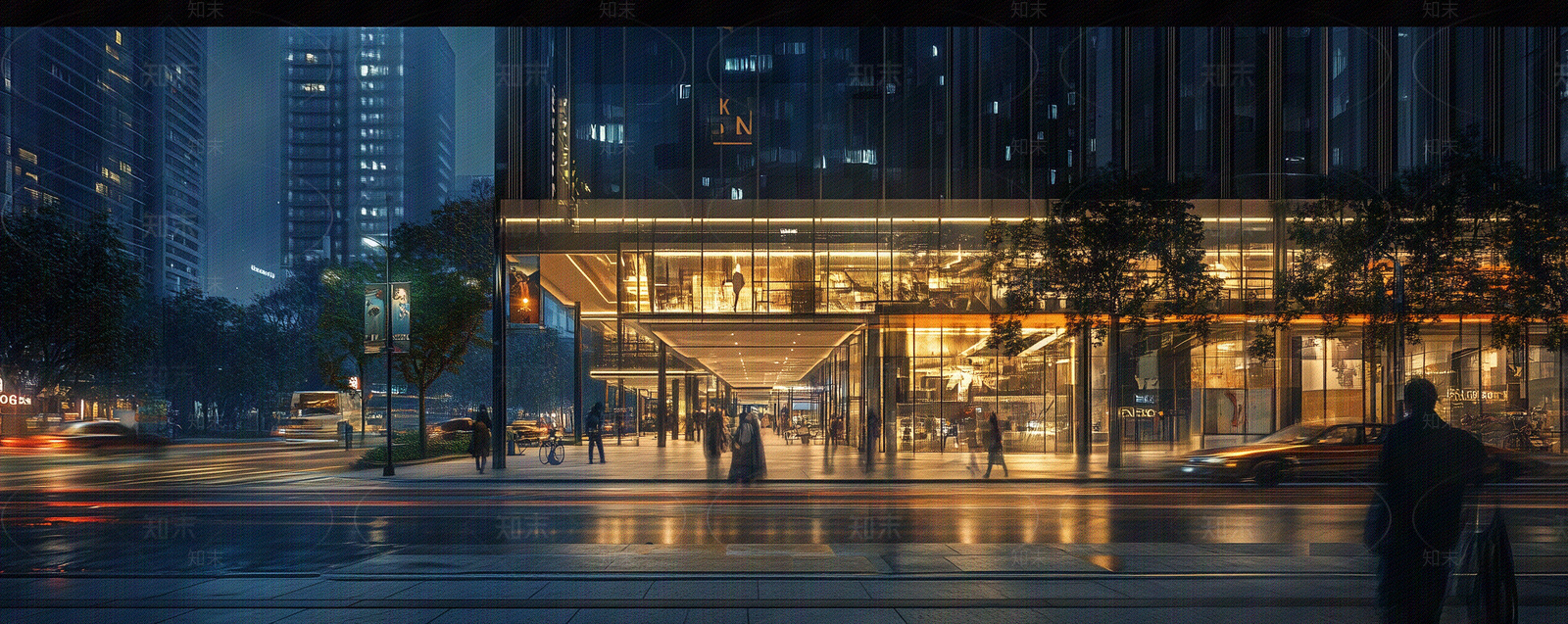 街道外景贴图材质精品下载_VRay贴图_知末网