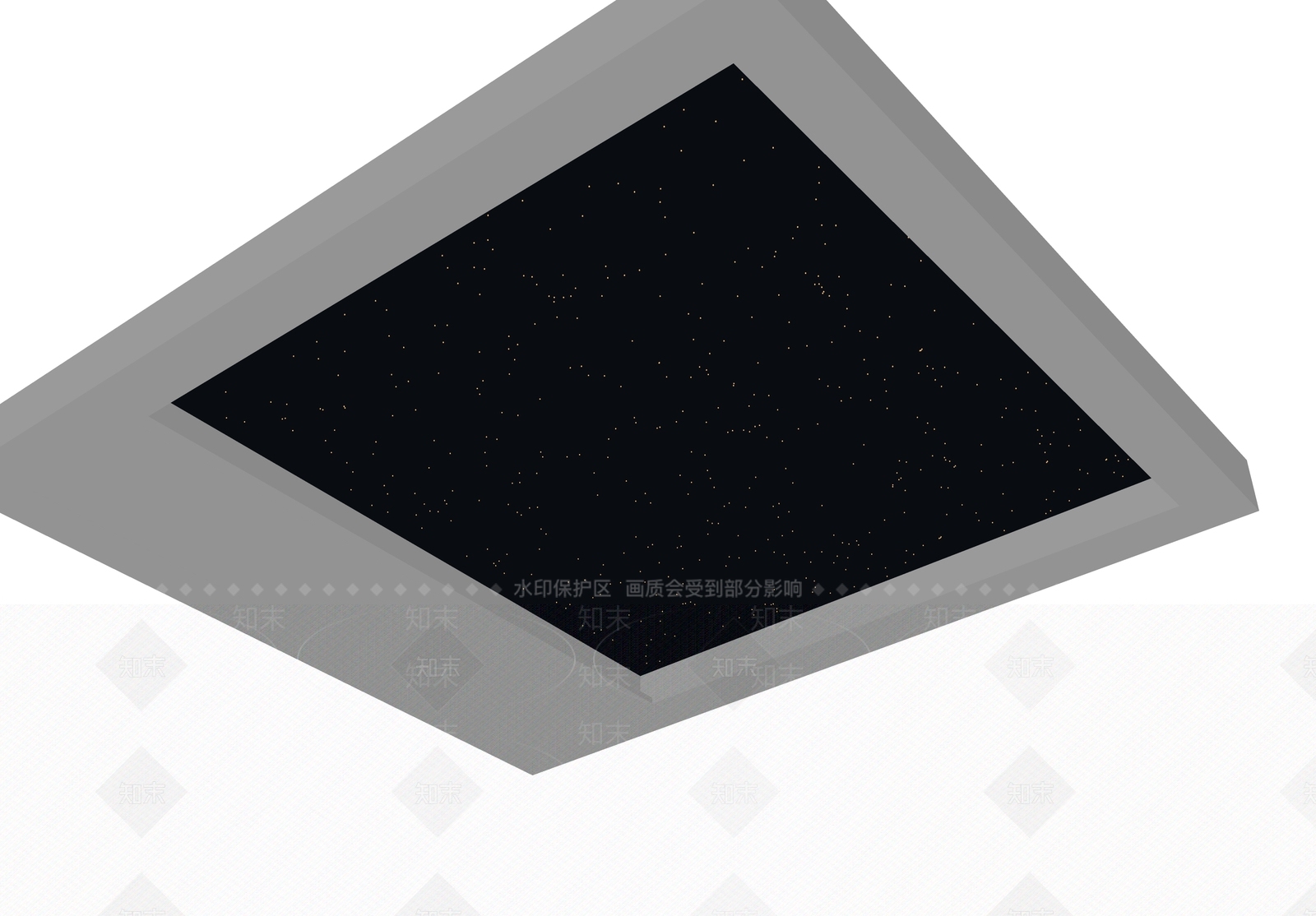 现代简约吊顶SU模型下载【ID:1170404216】