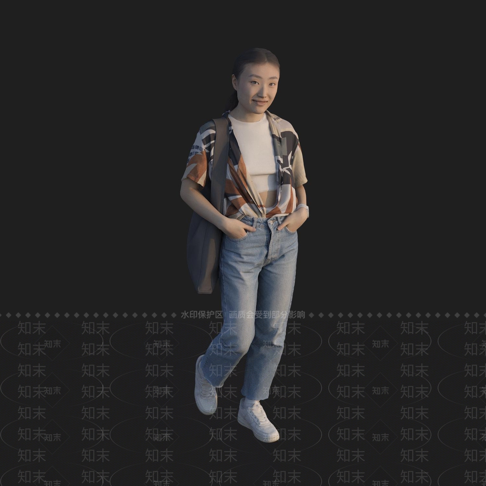 女人3D模型下载【ID:1170425553】