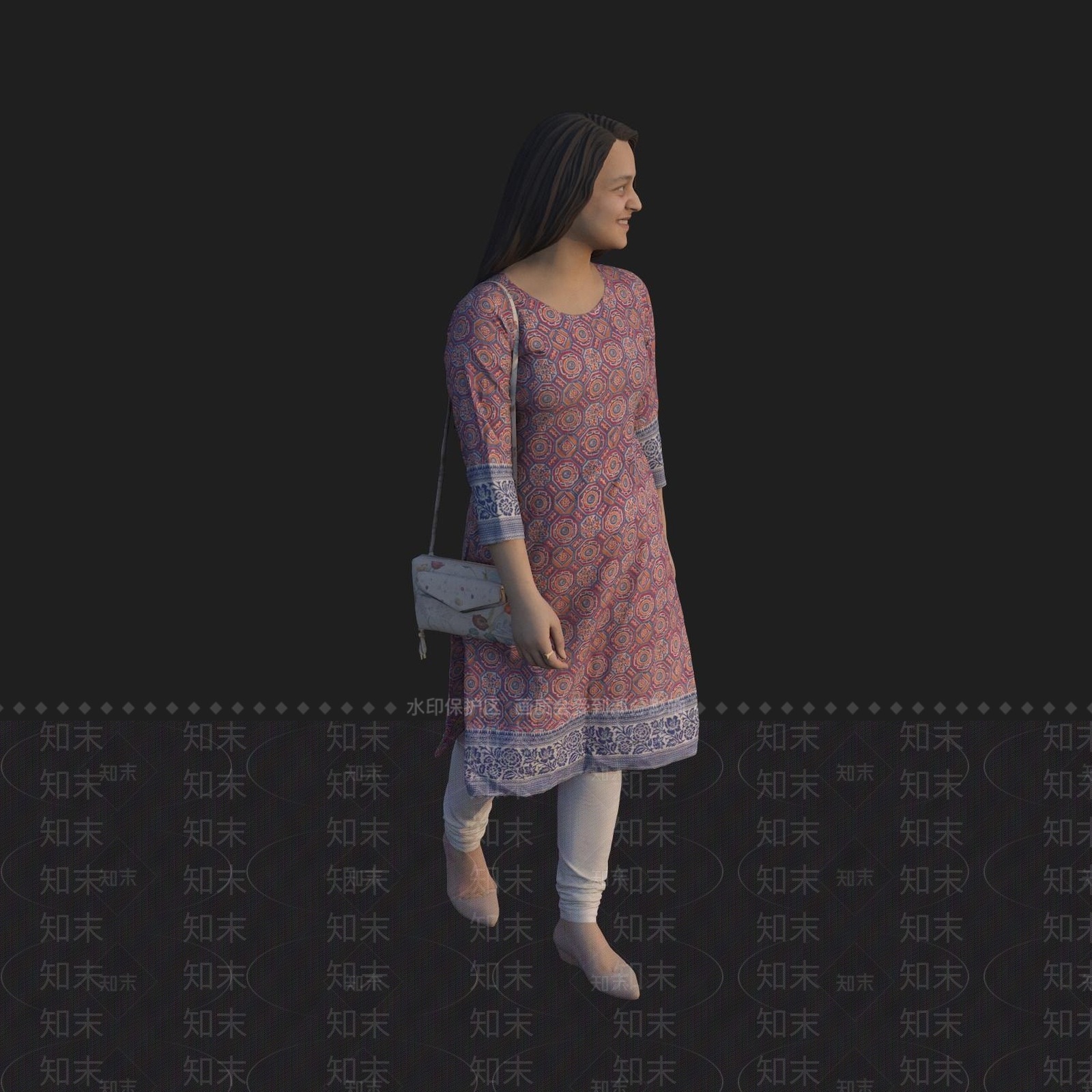 女人3D模型下载【ID:1170429390】