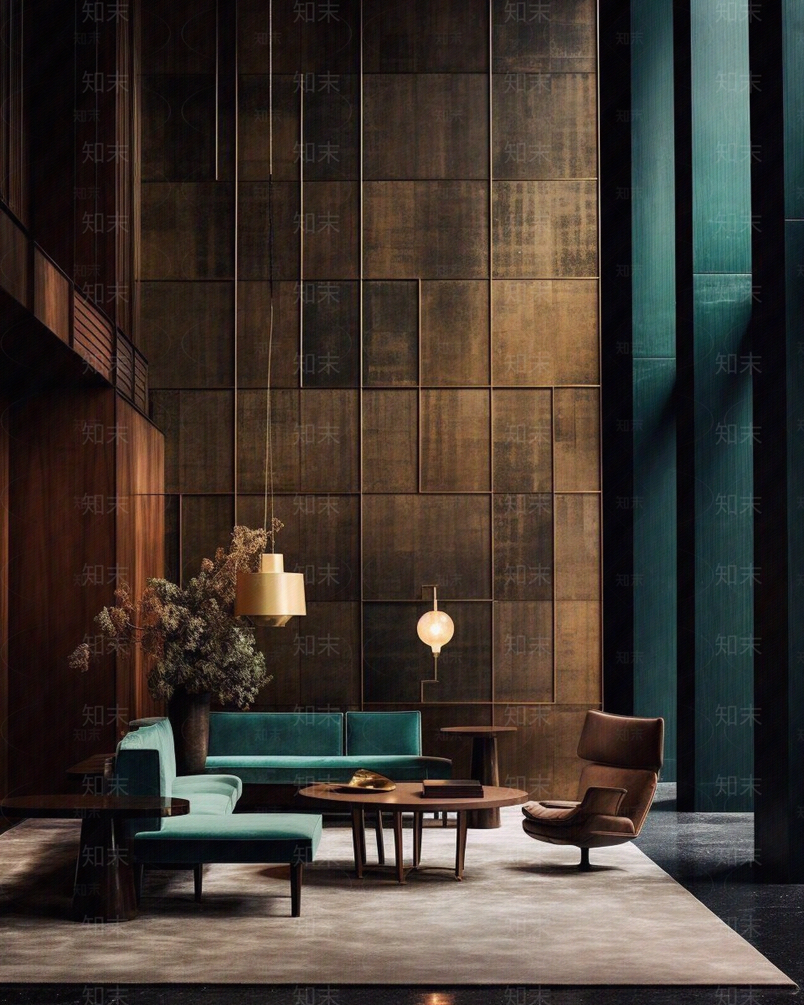 现代客厅贴图下载【ID:1170429277】