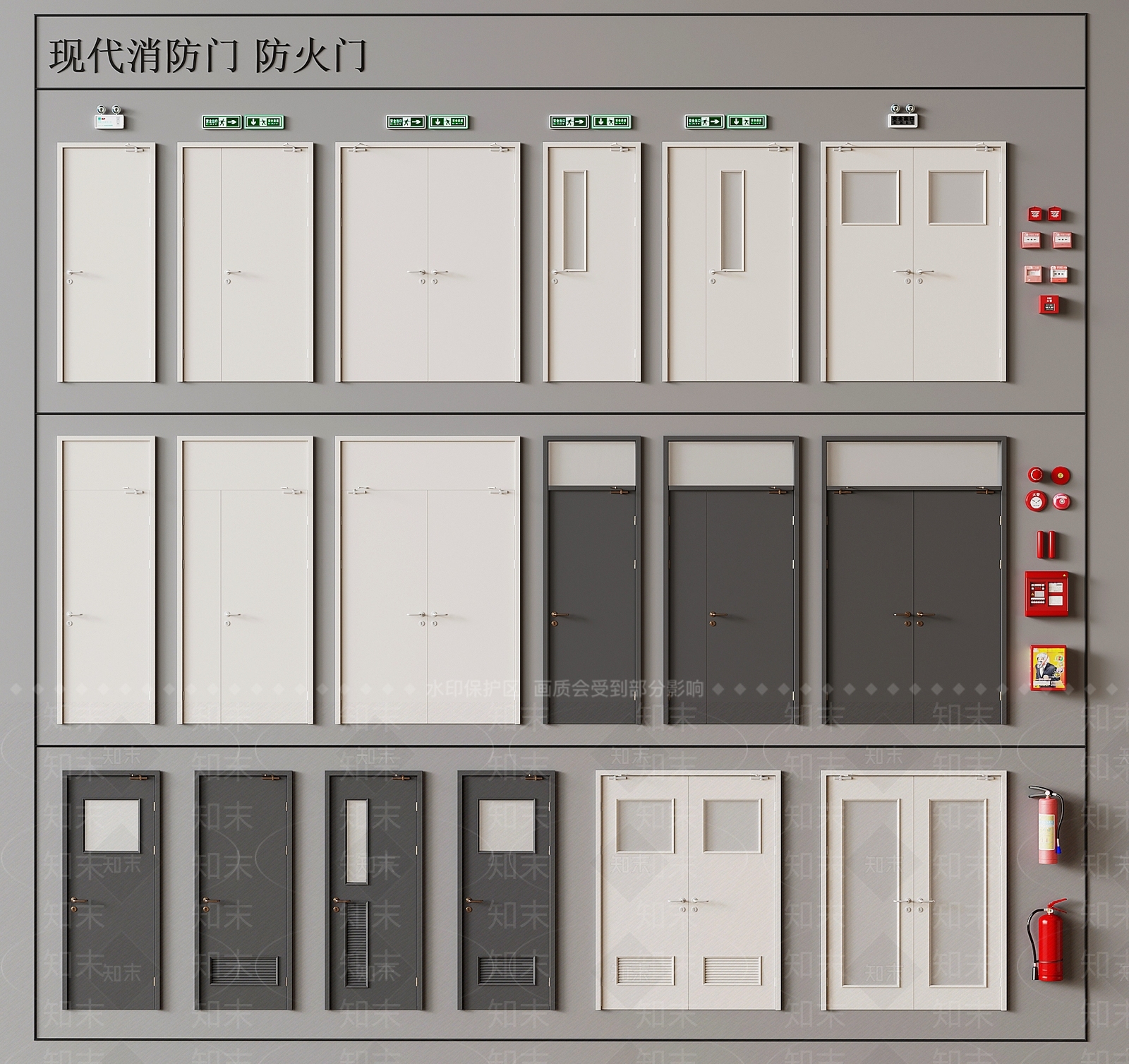 现代其他门SU模型下载【ID:1170459394】
