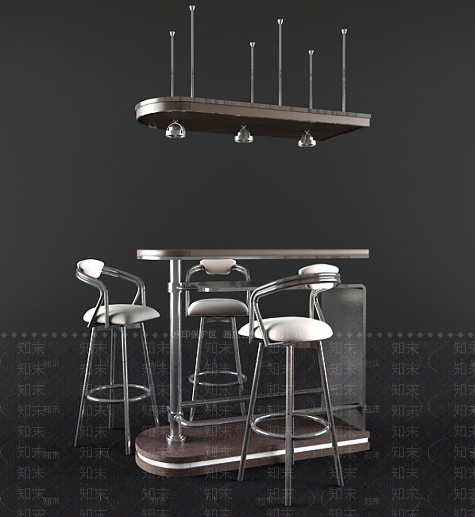 现代工业酒架3D模型下载【ID:1170461342】