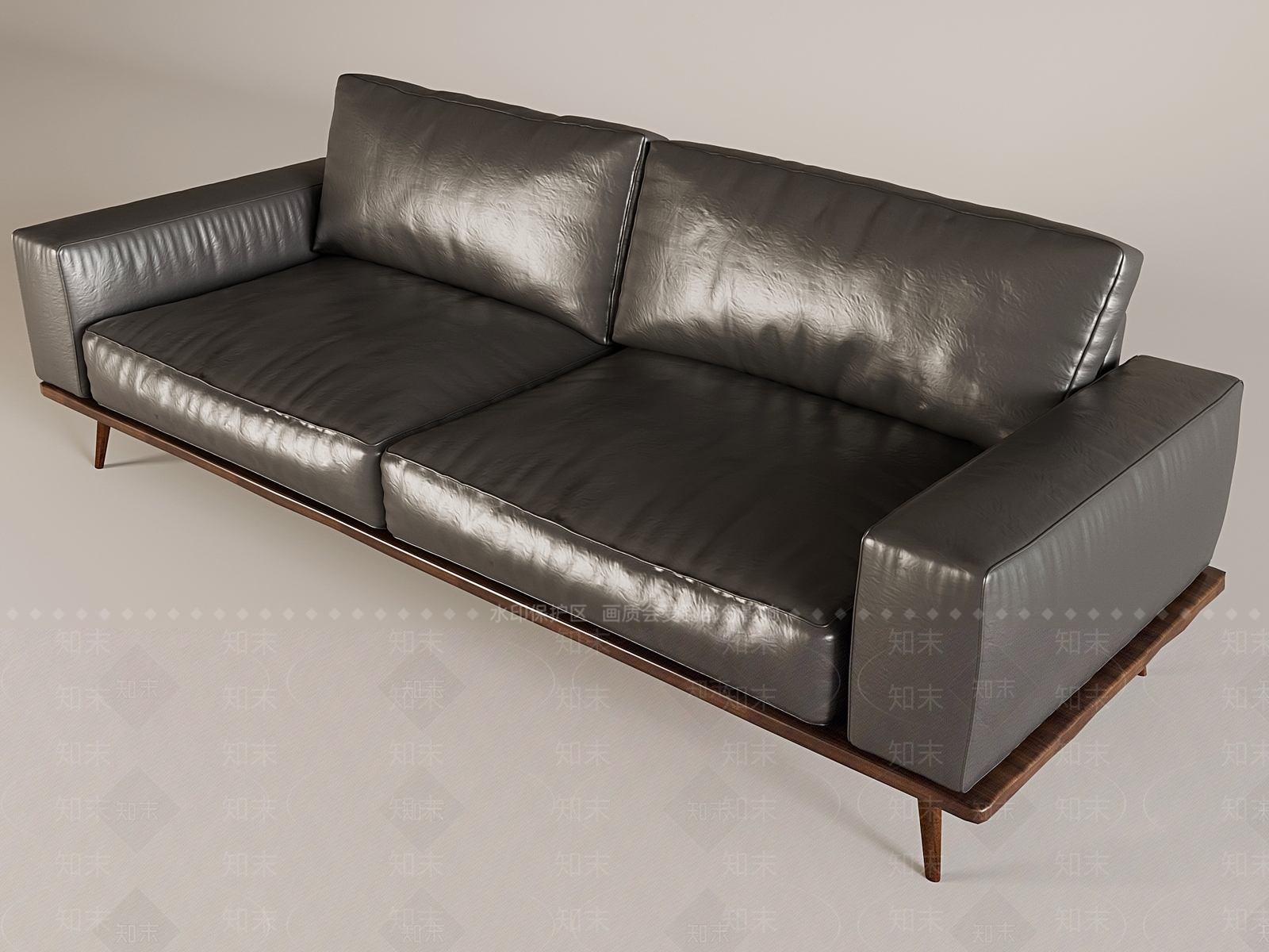 轻奢中古双人沙发SU模型下载【ID:1170464158】