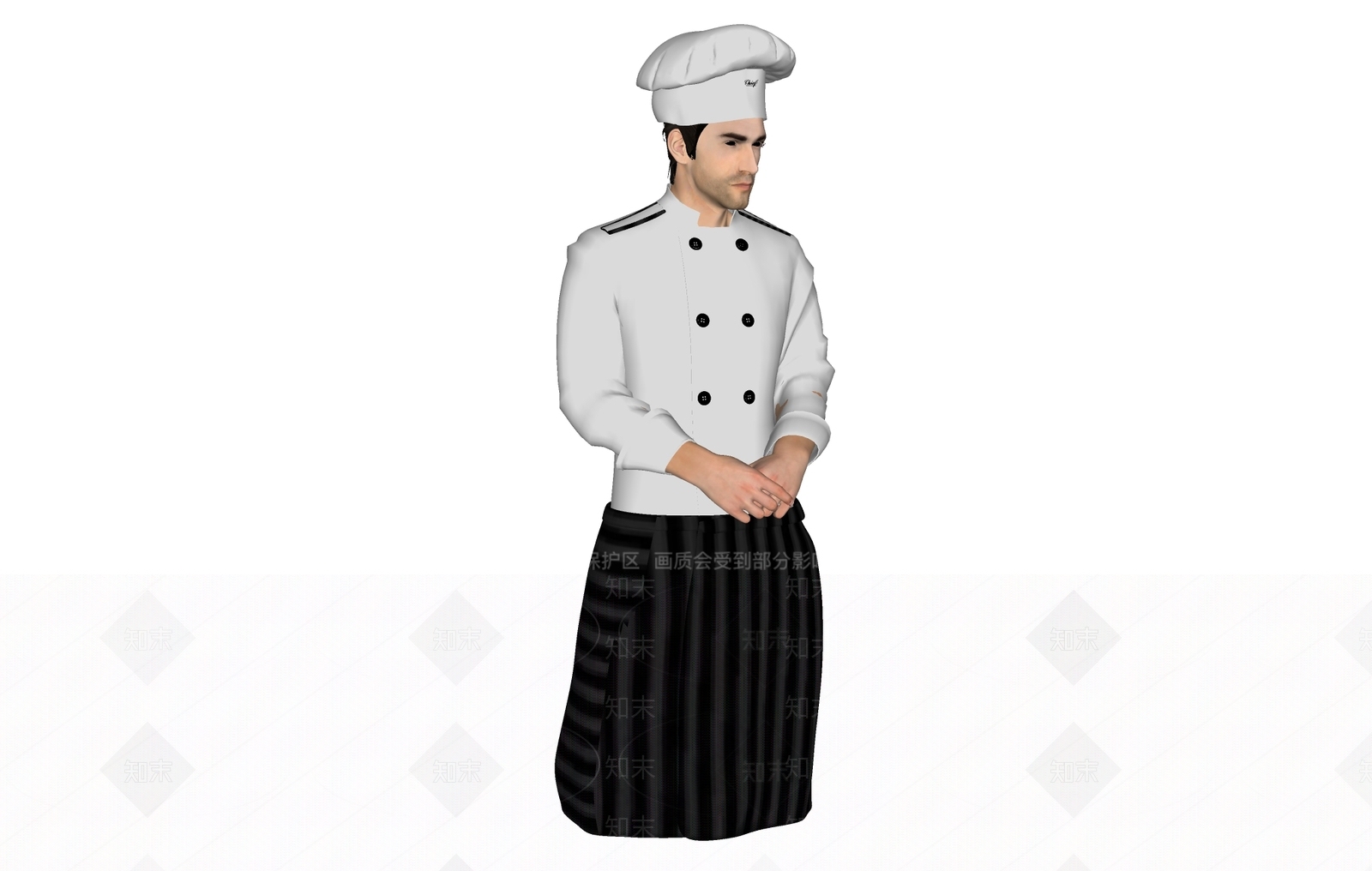 男人SU模型下载【ID:1170465307】