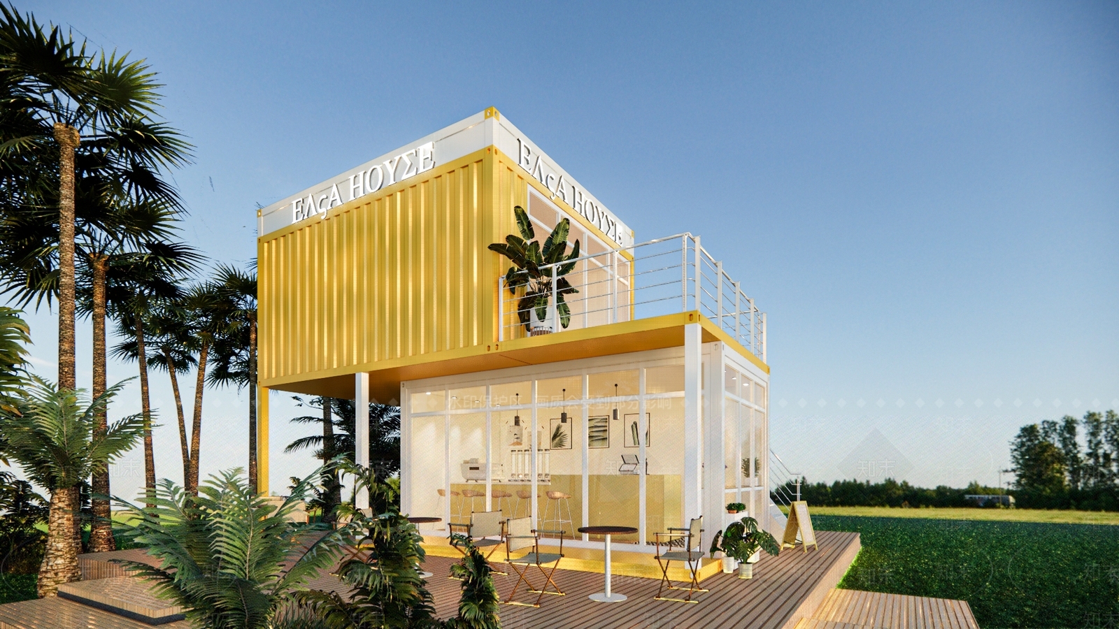 现代欧式奶茶店SU模型下载【ID:1170465913】