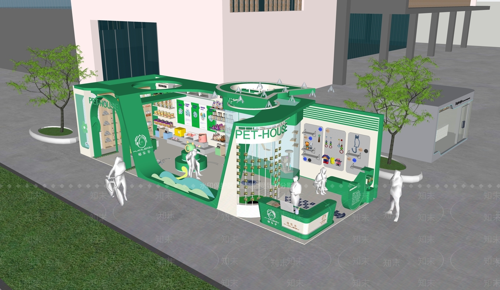 展示台SU模型下载【ID:1170468646】