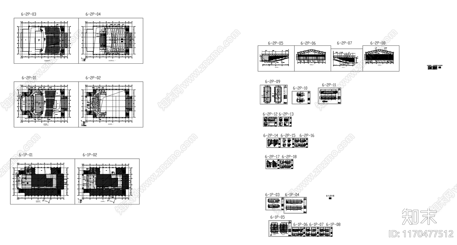 现代其他工装空间cad施工图下载【ID:1170477512】