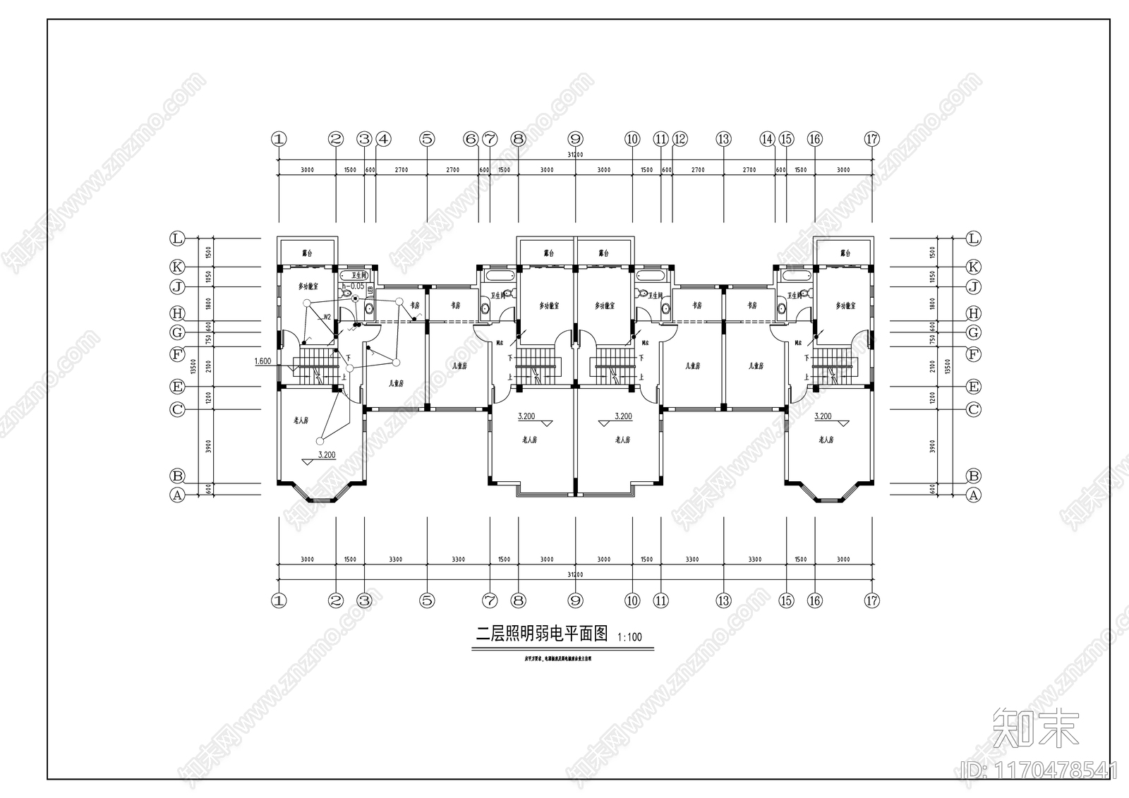 混凝土结构cad施工图下载【ID:1170478541】