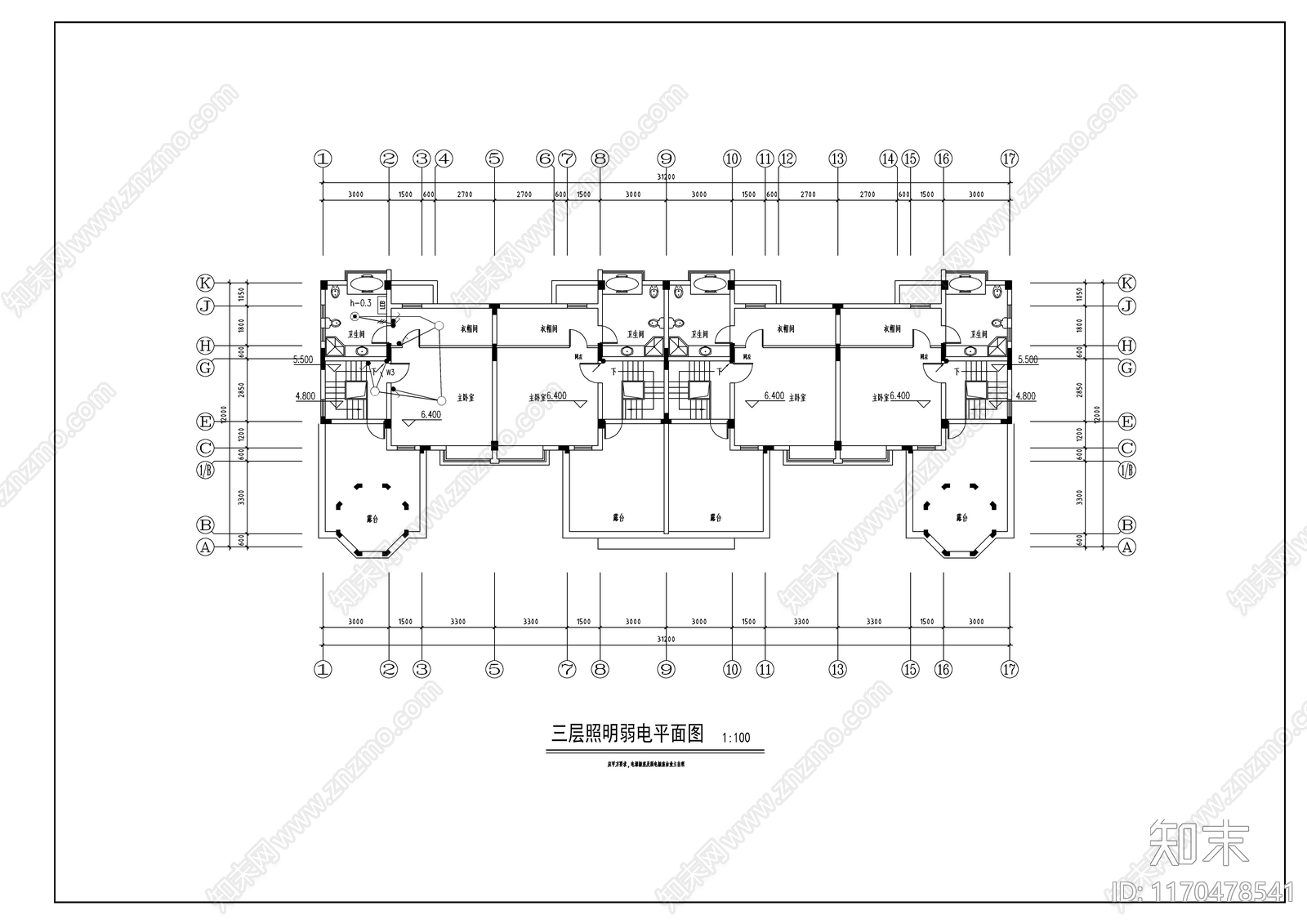 混凝土结构cad施工图下载【ID:1170478541】