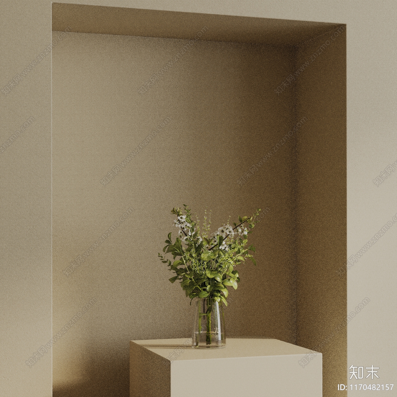 盆栽3D模型下载【ID:1170482157】