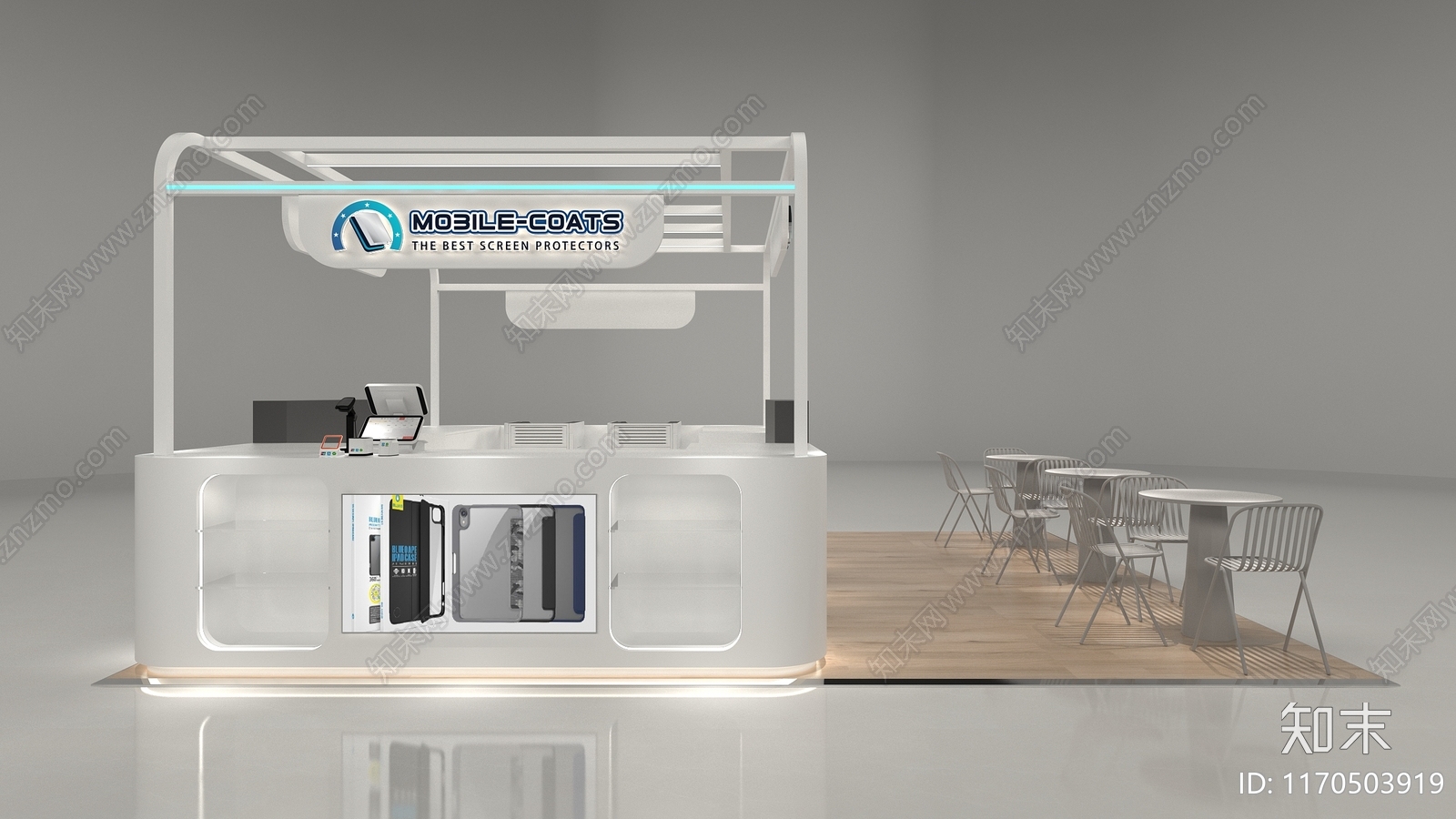 现代数码店3D模型下载【ID:1170503919】