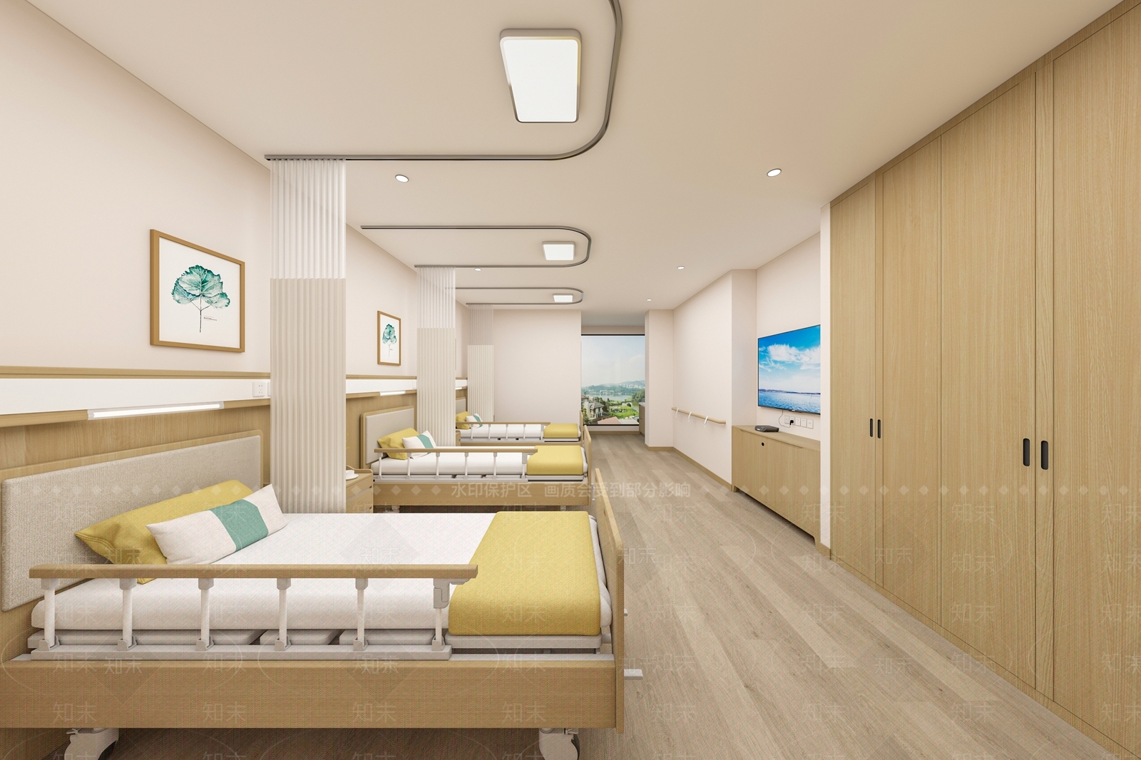 现代医院3D模型下载【ID:1170504107】