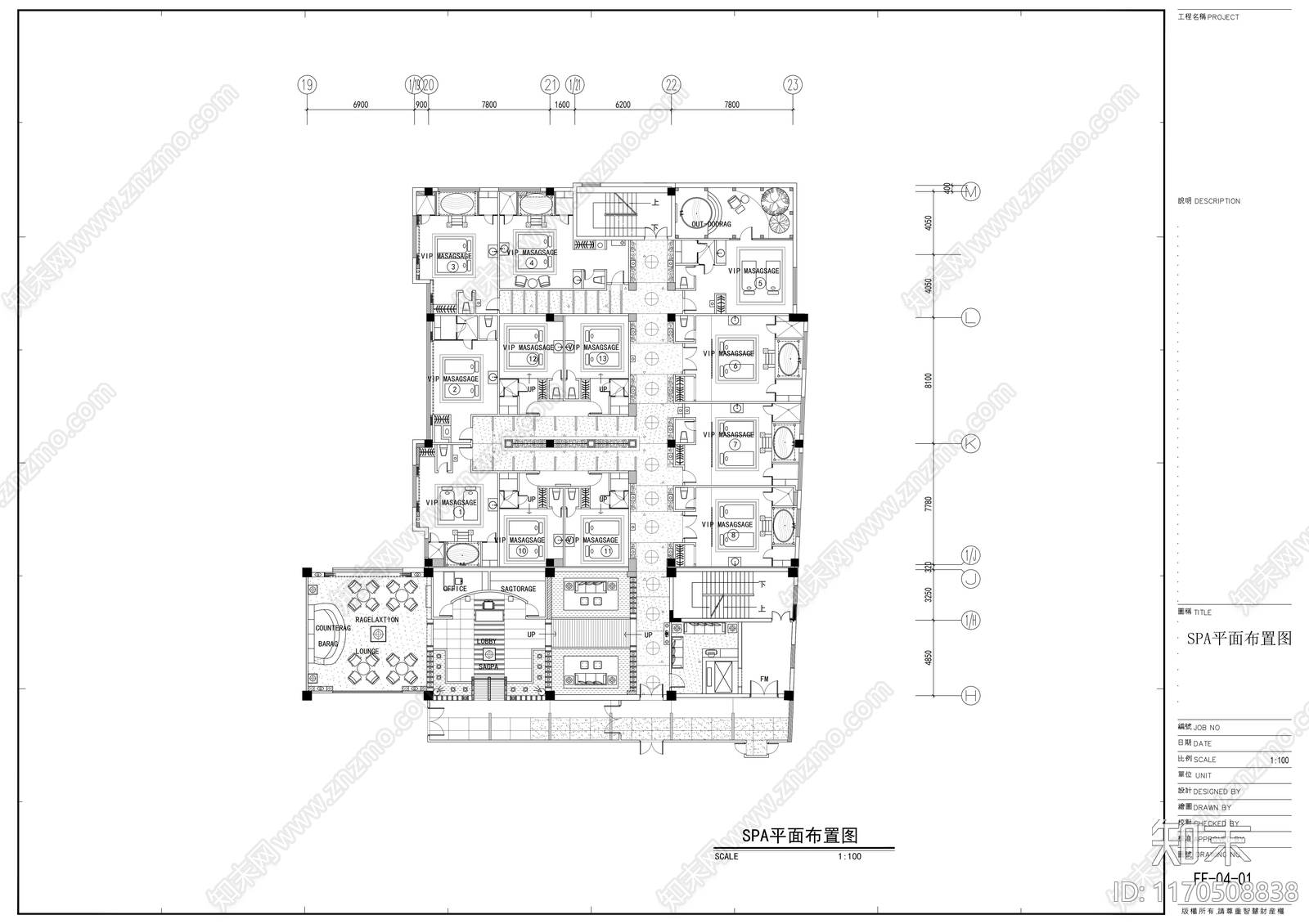 现代其他休闲娱乐空间cad施工图下载【ID:1170508838】