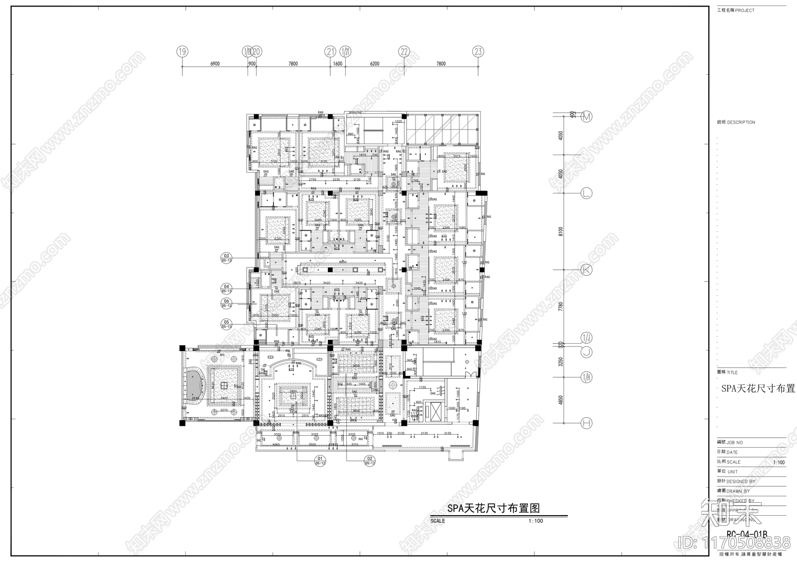 现代其他休闲娱乐空间cad施工图下载【ID:1170508838】