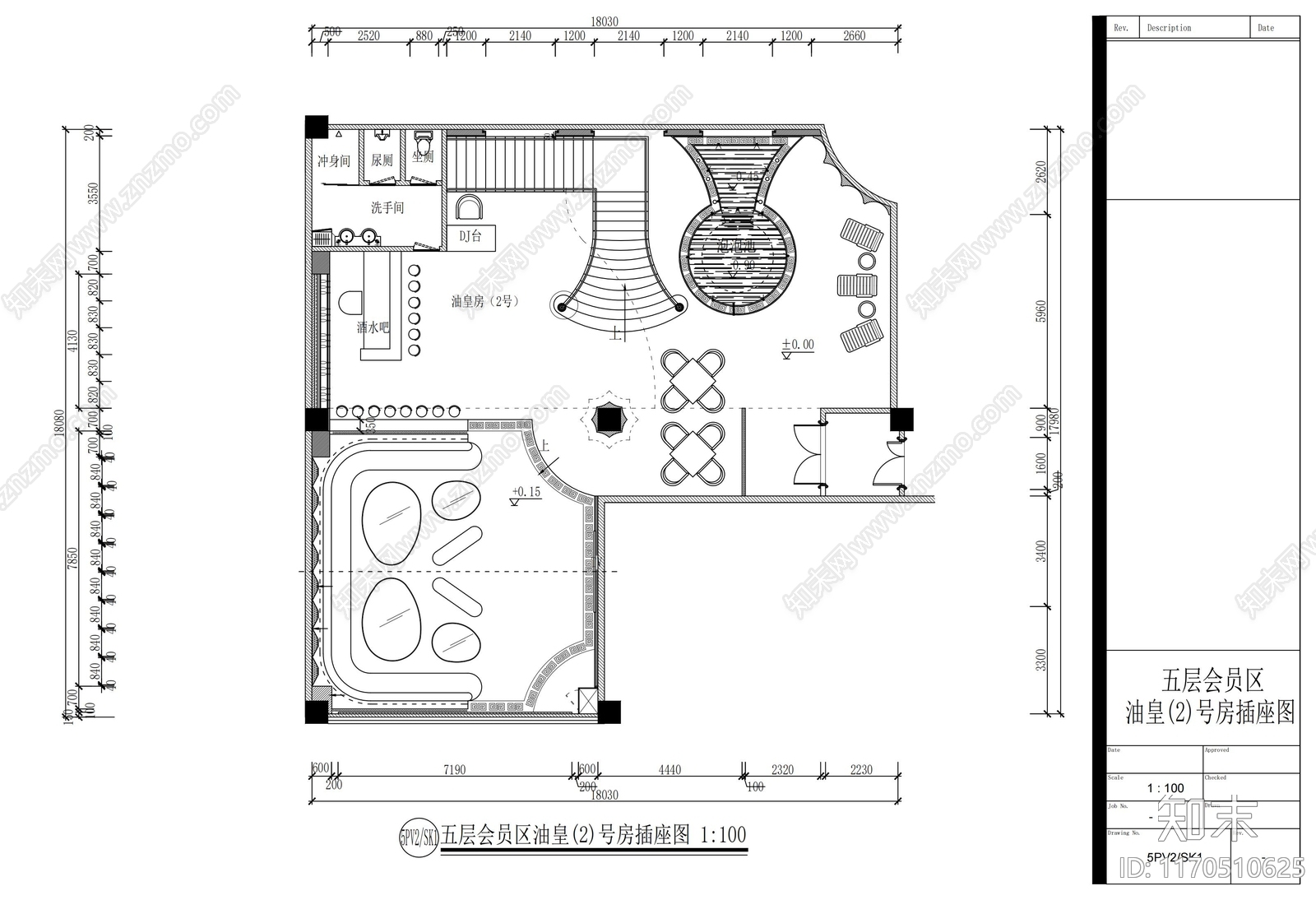 现代会所cad施工图下载【ID:1170510625】