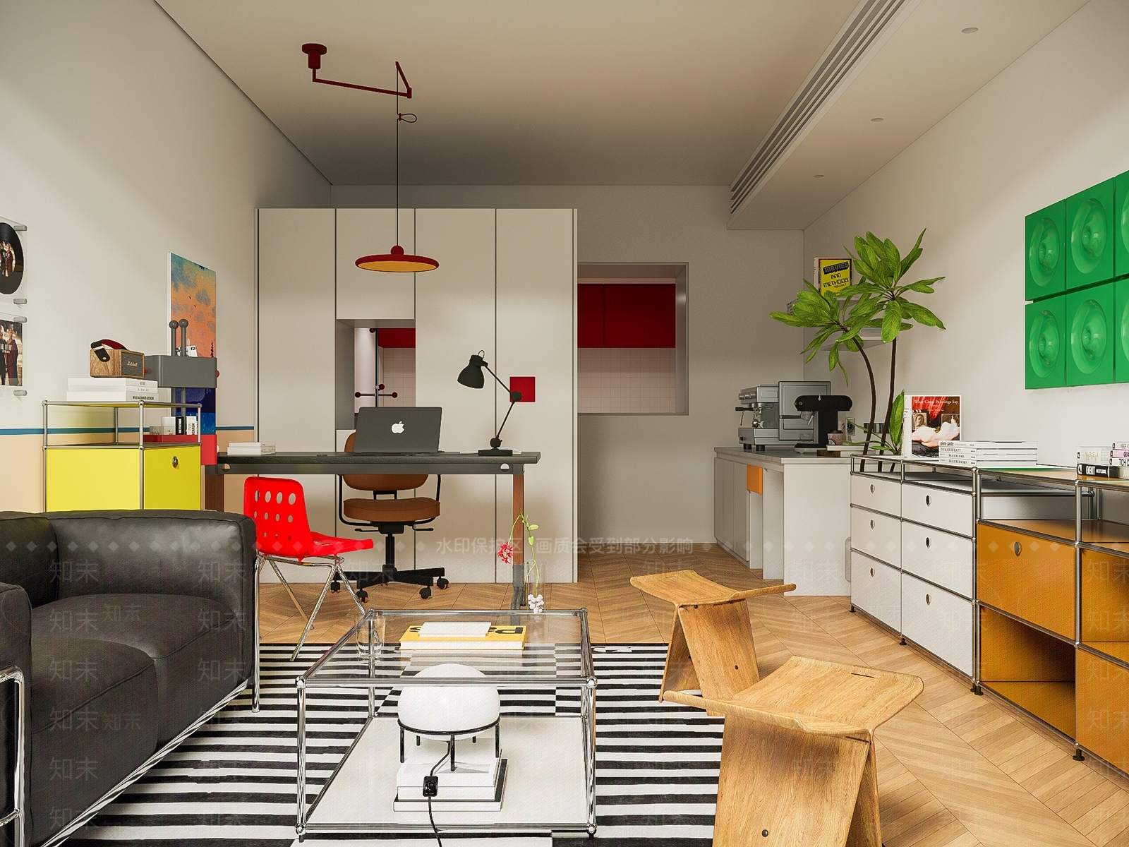 现代公寓3D模型下载【ID:1170512048】