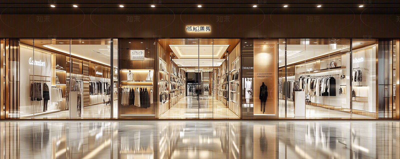 现代轻奢商场贴图下载【ID:1170512233】