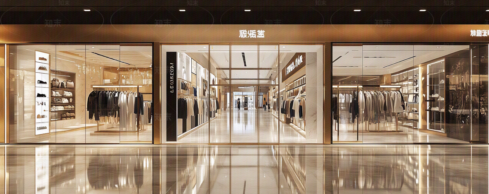 现代轻奢商场贴图下载【ID:1170512370】