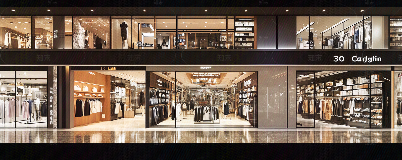 现代轻奢商场贴图下载【ID:1170512492】