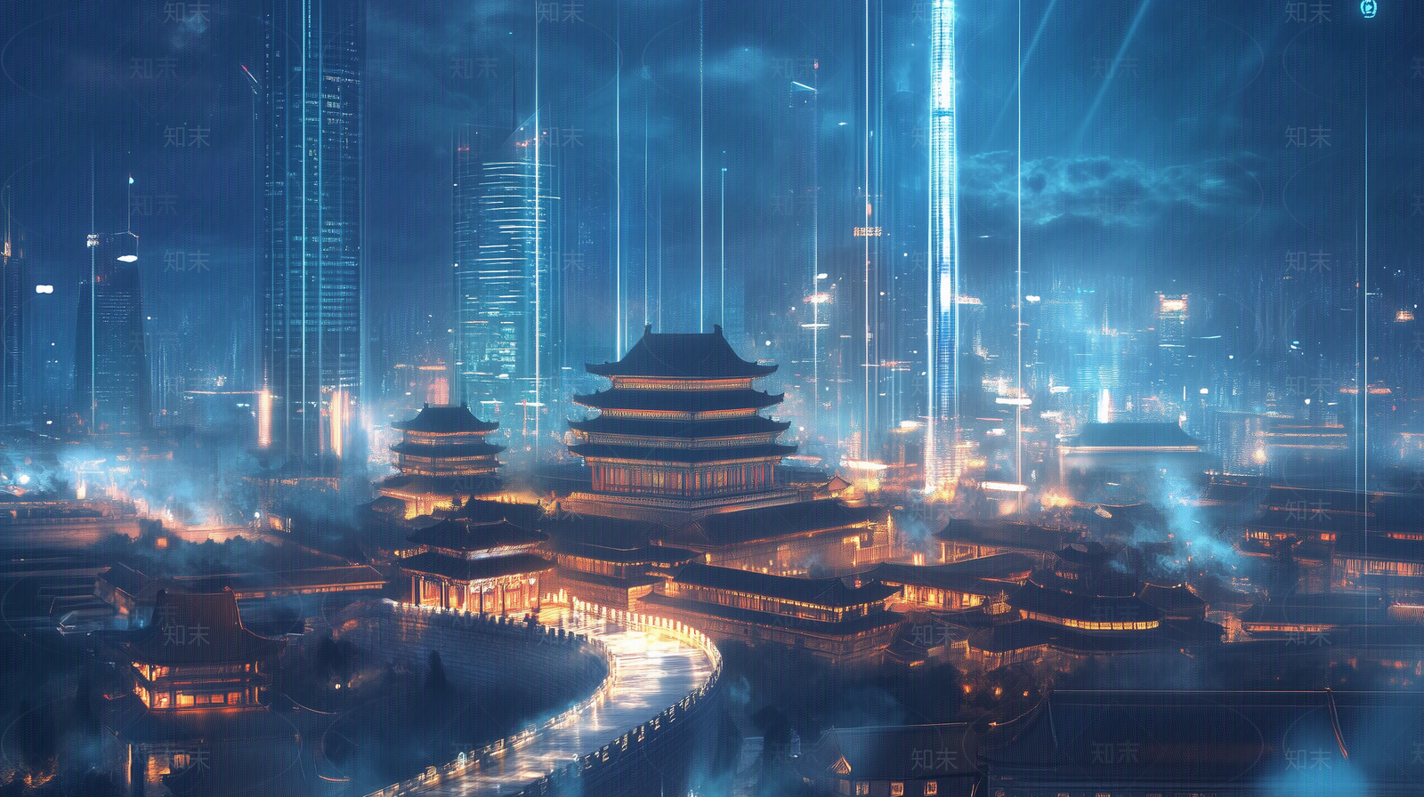 现代新中式屏幕贴图下载【ID:1170514536】