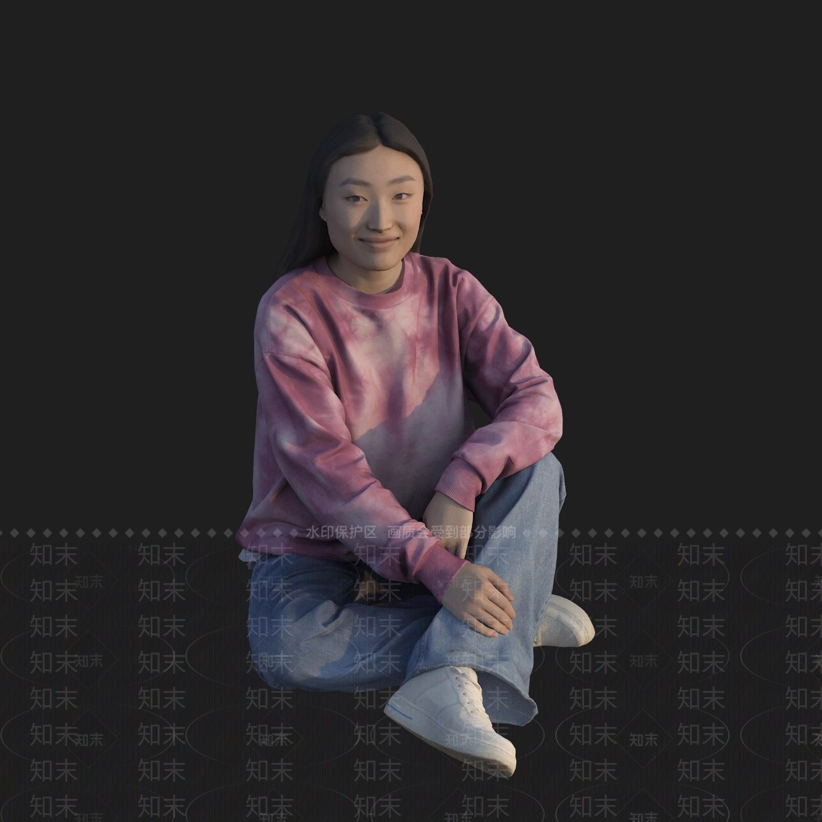 女人3D模型下载【ID:1170522404】