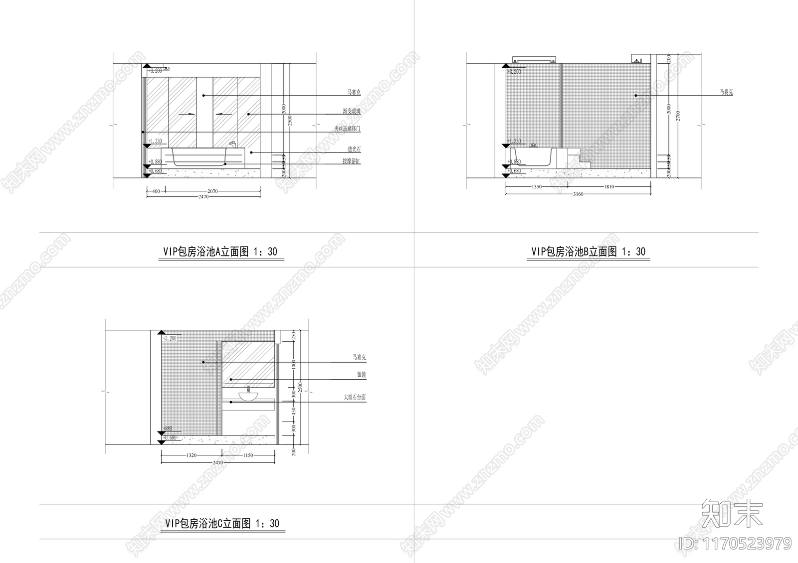 现代其他休闲娱乐空间cad施工图下载【ID:1170523979】