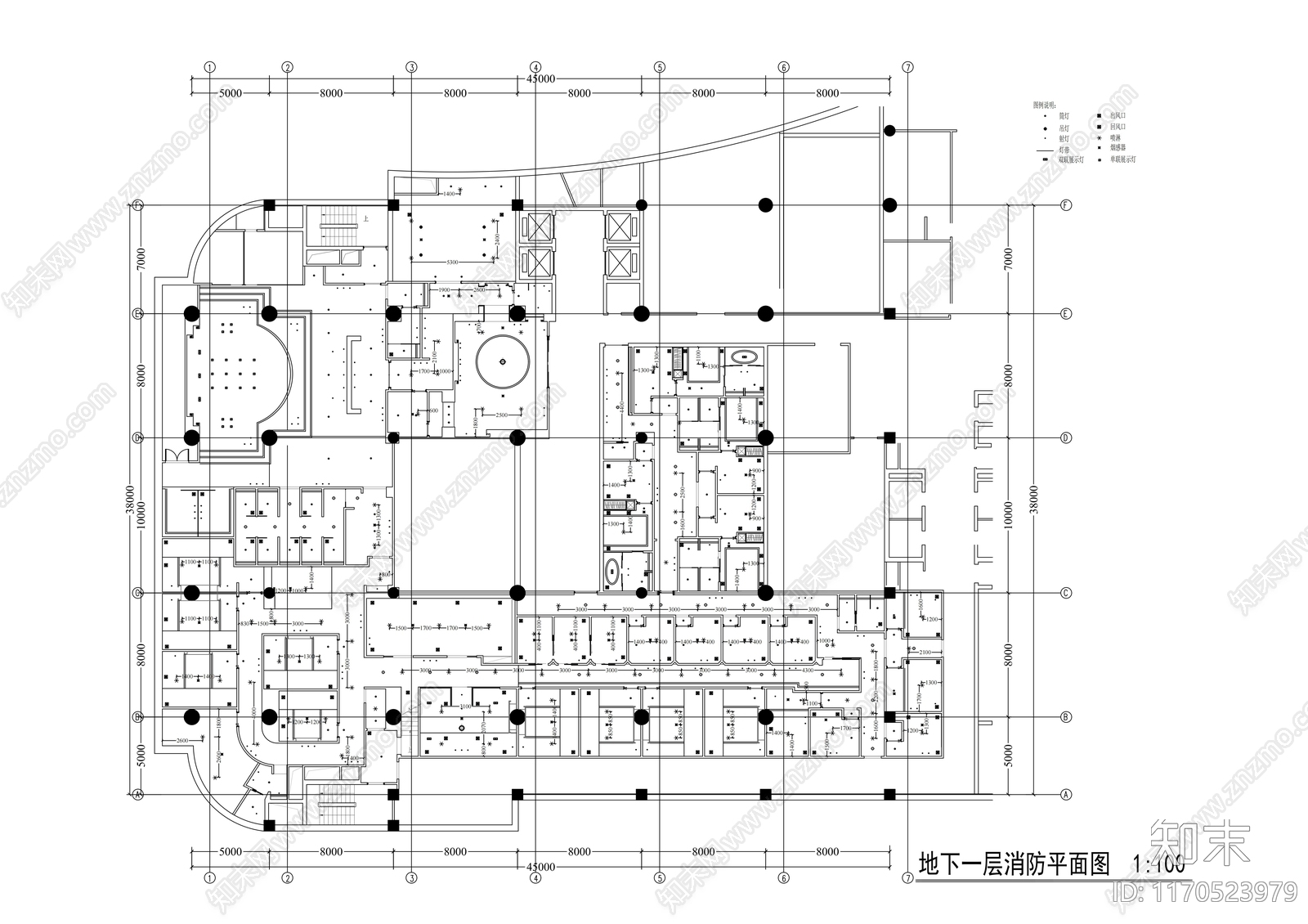 现代其他休闲娱乐空间cad施工图下载【ID:1170523979】