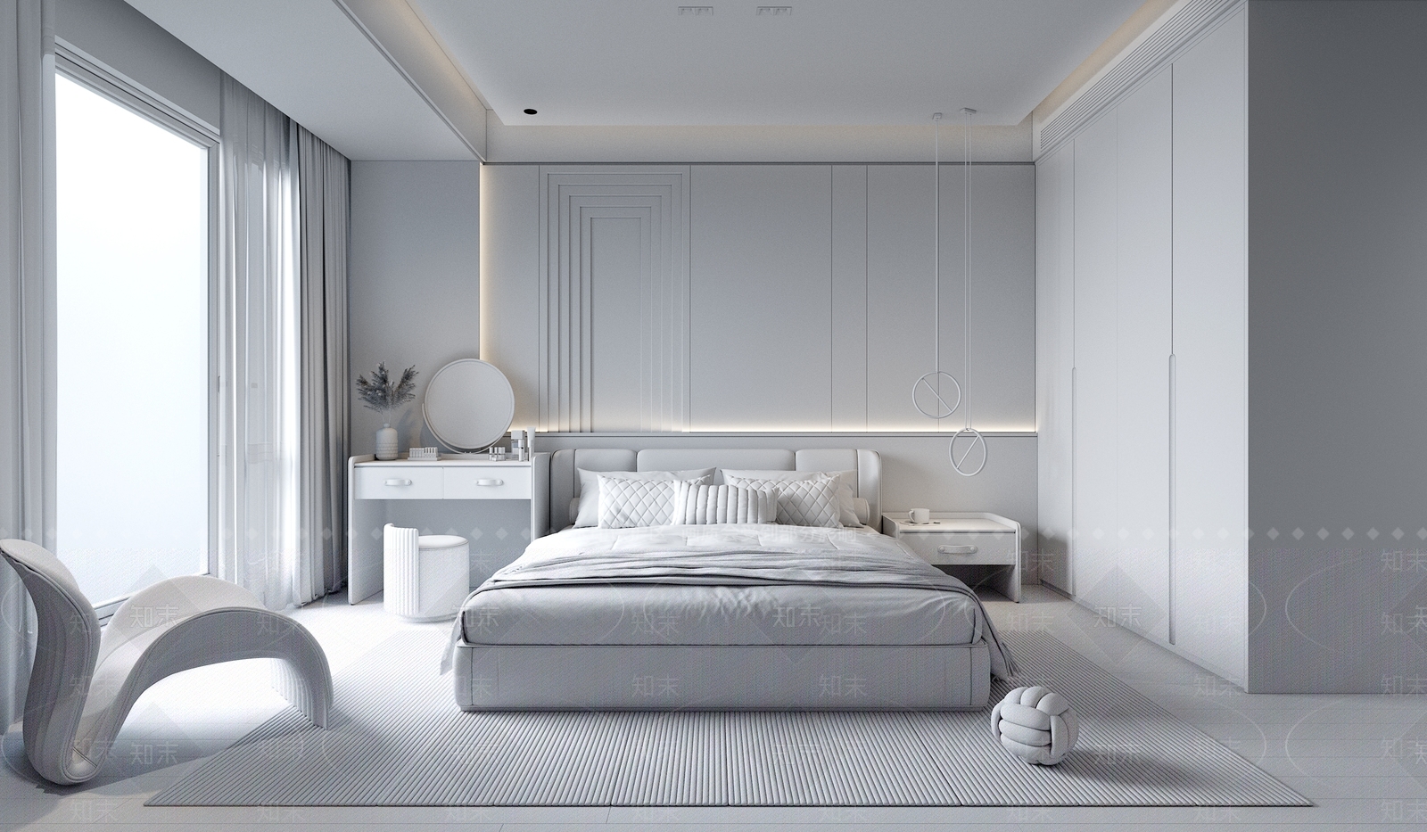 梳妆台梳妆台3D模型下载【ID:1227486070】