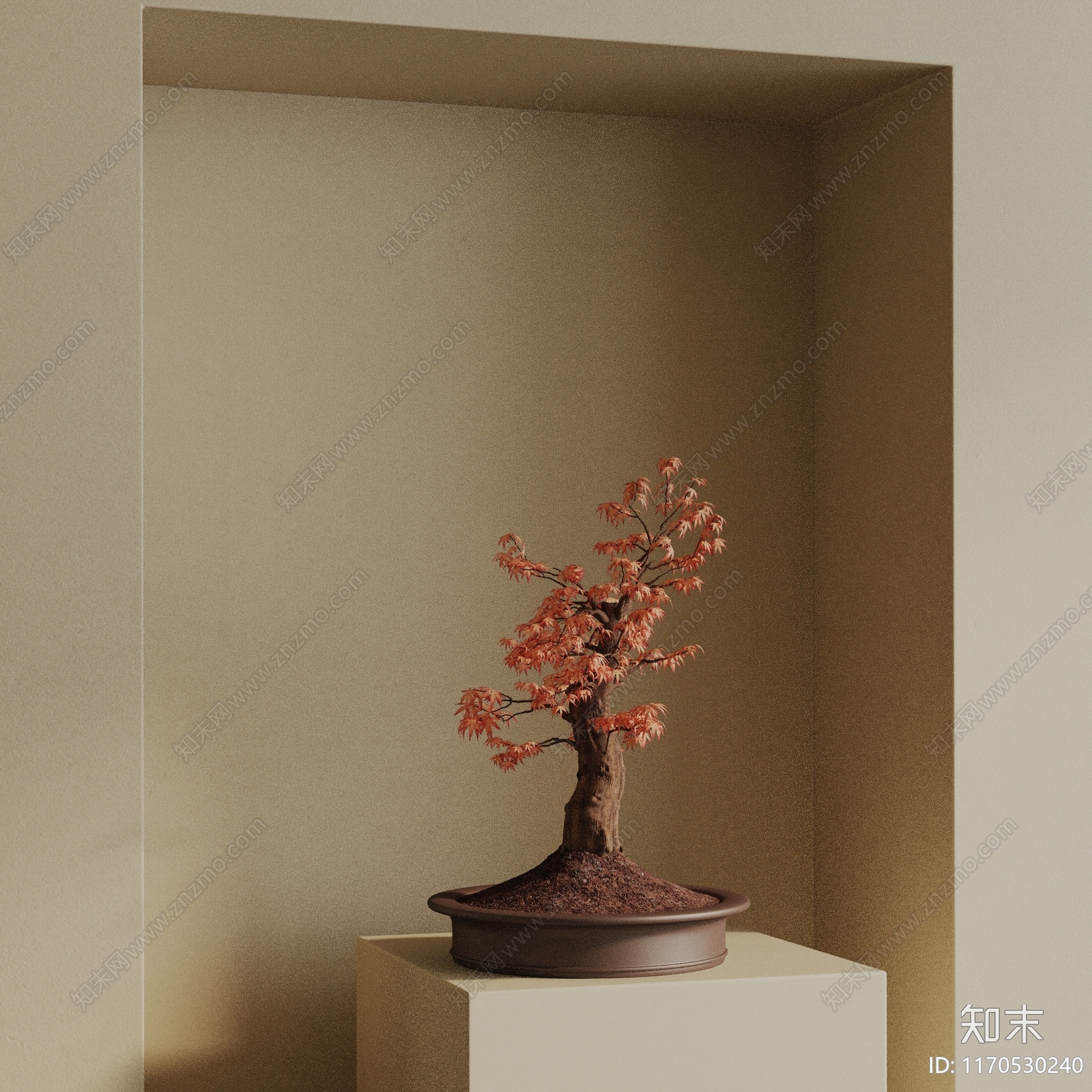 盆栽3D模型下载【ID:1170530240】