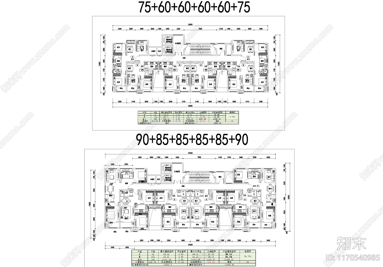 建筑平面图施工图下载【ID:1170540985】