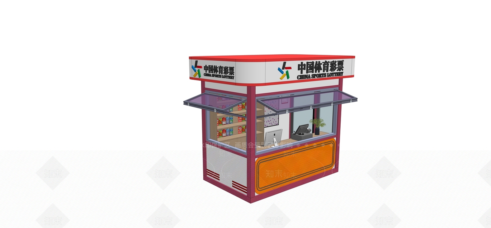 现代其他商业建筑SU模型下载【ID:1170542167】