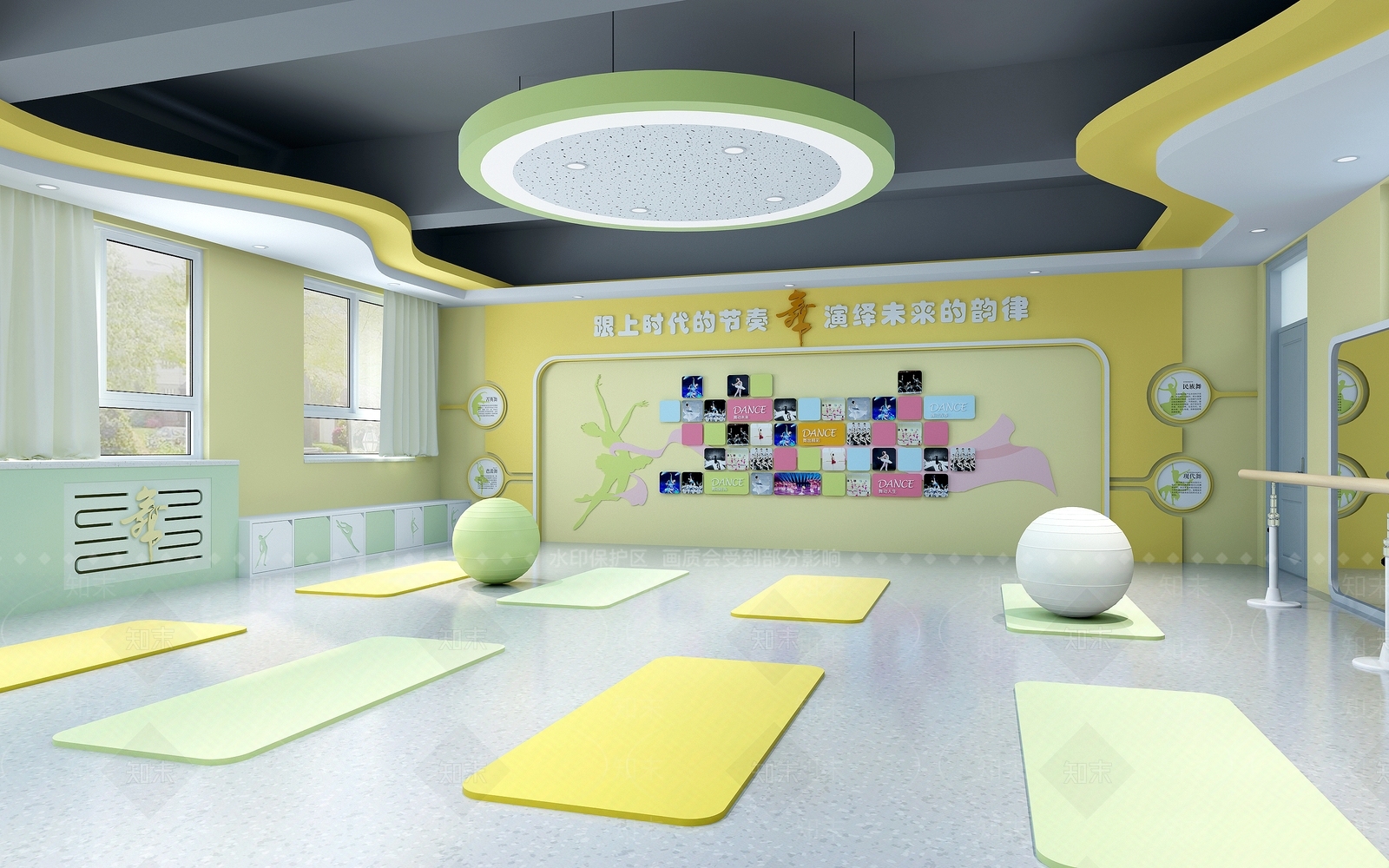 教室3D模型下载【ID:1170542412】