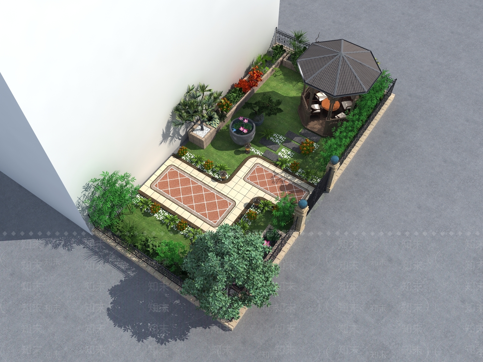 现代鸟瞰规划3D模型下载【ID:1170545404】