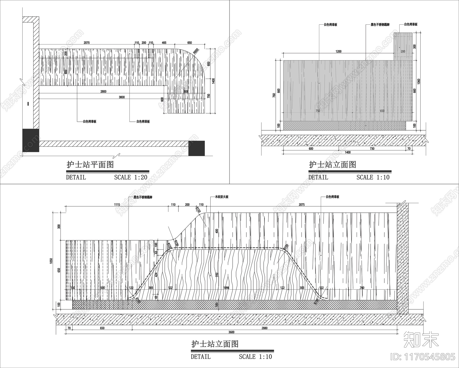 现代家具节点详图cad施工图下载【ID:1170545805】