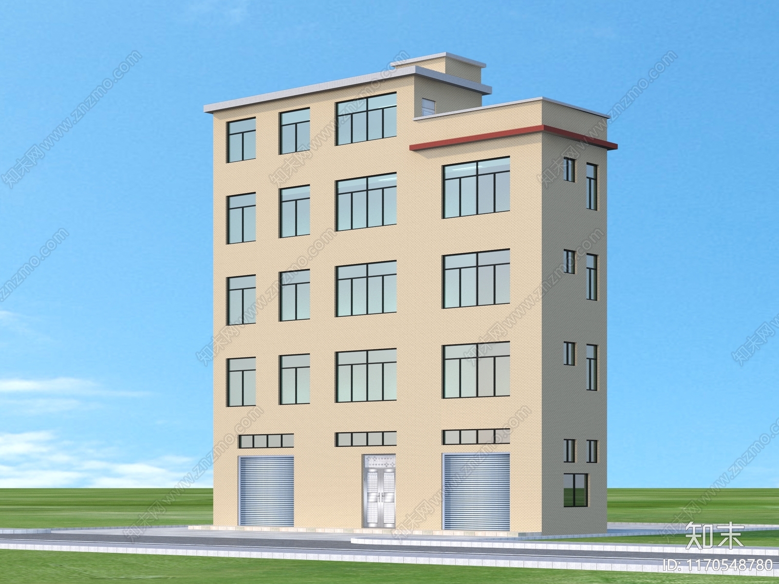 现代其他建筑外观3D模型下载【ID:1170548780】