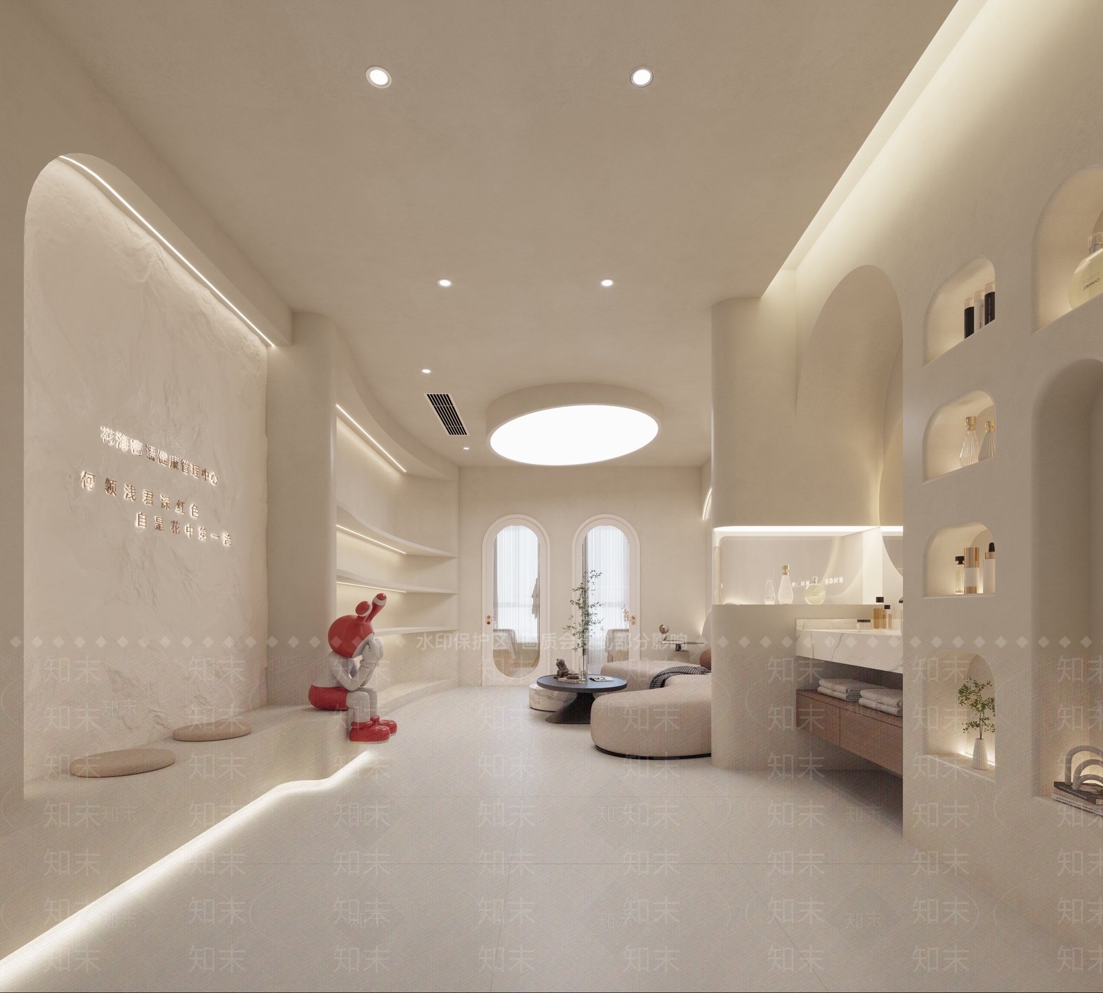 现代美容院3D模型下载【ID:1170556651】